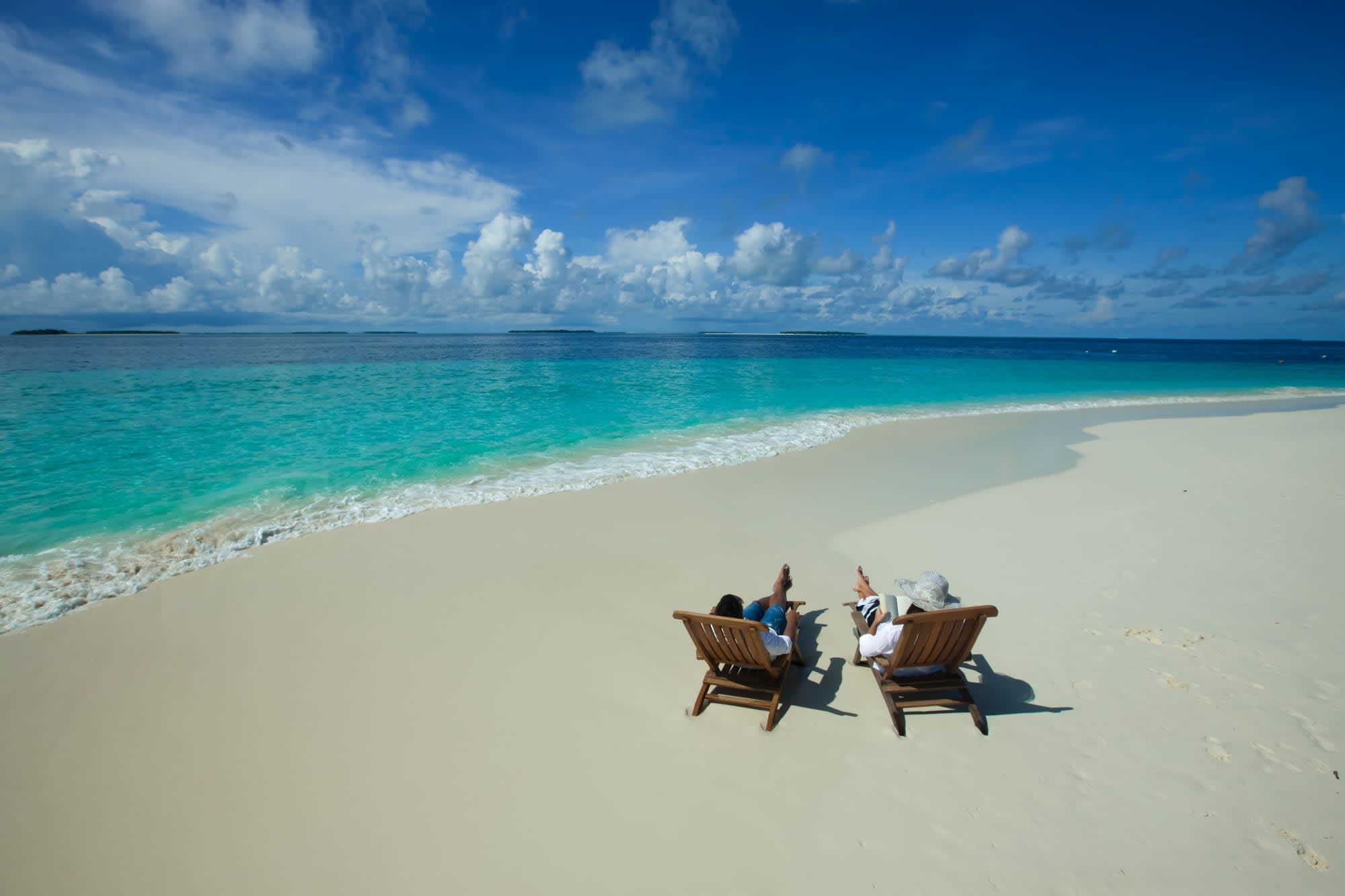 Reethi Beach Resort in Malediven: Malediven Reethi Beach Resort Strand