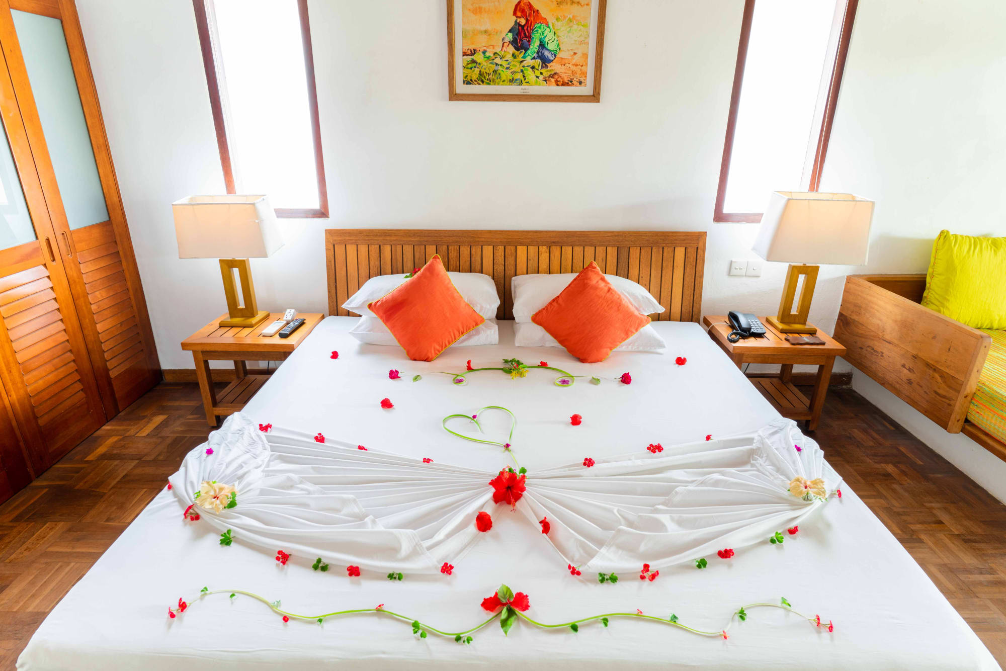 Reethi Beach Resort in Malediven: Reethi Beach Resort Deluxe Sunset Villa