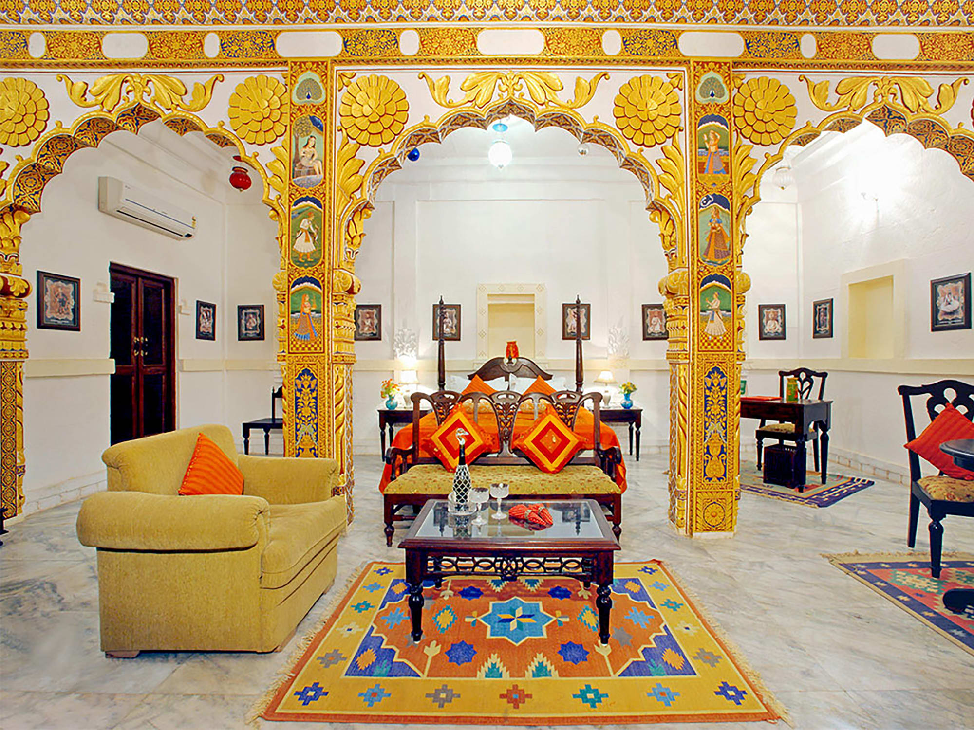 Pal Haveli in Jodhpur | Jaisalmer: Indien Pal Haveli Wohnbeispiel