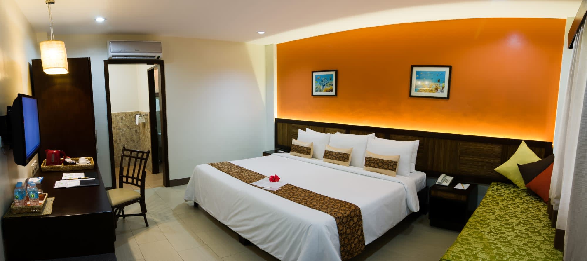 Bohol Beach Club:  Bohol Beach Club Deluxe Zimmer