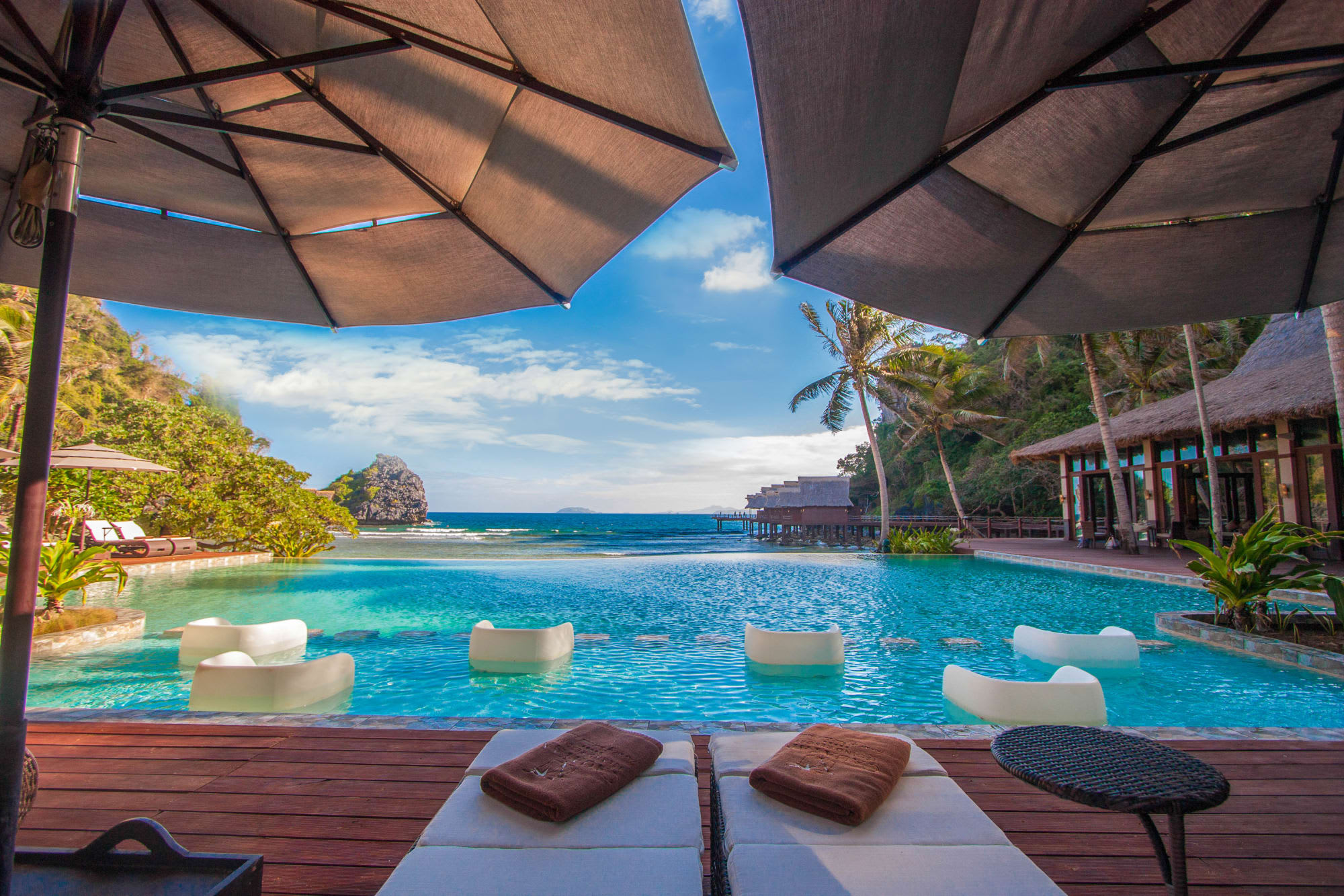 Cauayan Island Resort in Palawan: Philippinen Cauayan Island Resort Pool