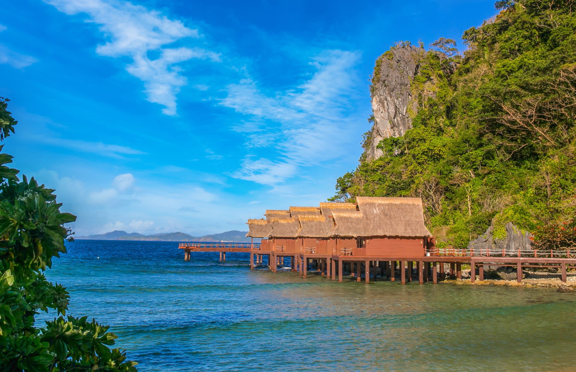 Cauayan Island Resort in Palawan: Philippinen Cauayan Island Resort Water Villa