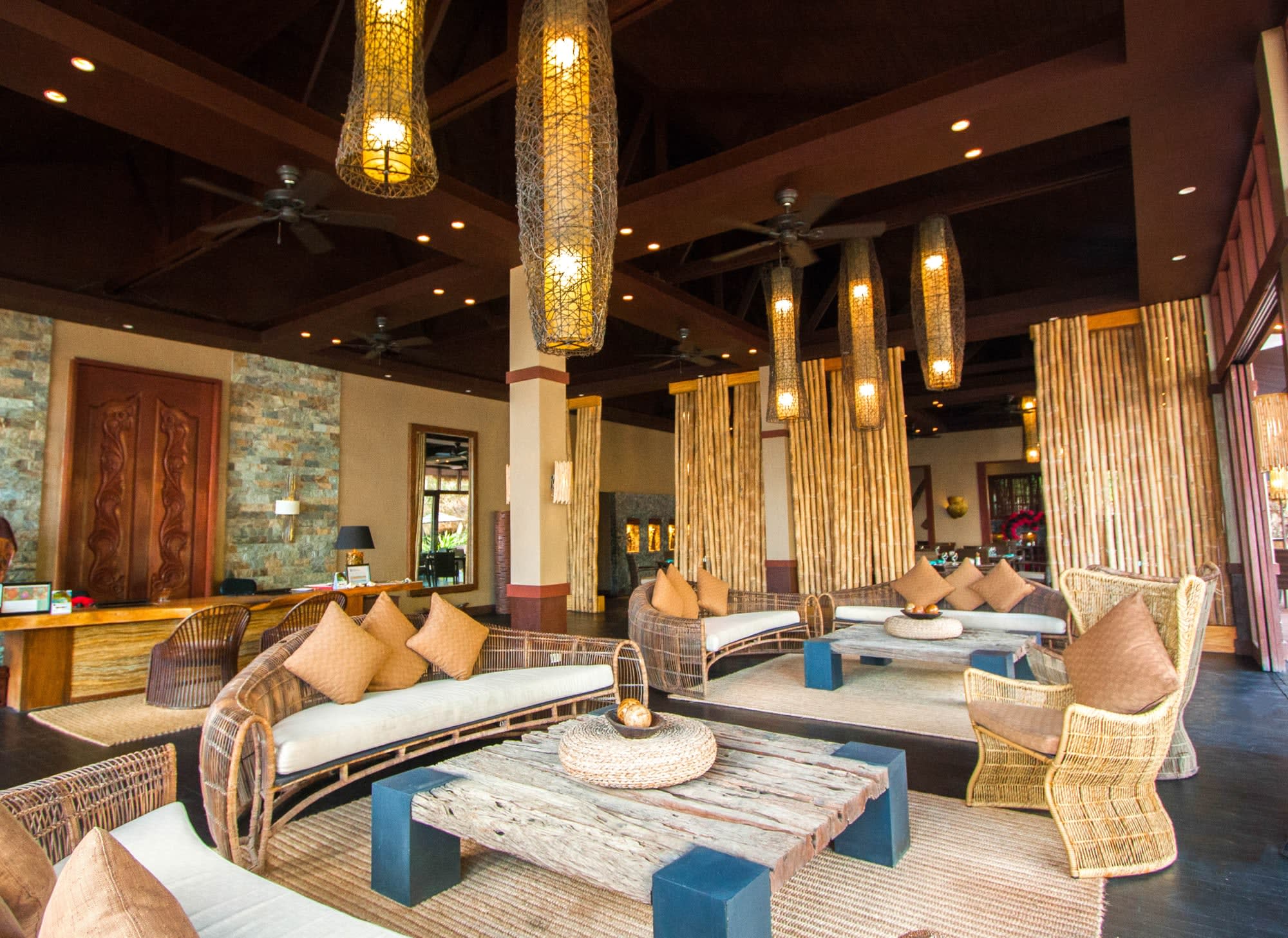 Cauayan Island Resort in Palawan: Philippinen Cauayan Island Resort Lobby
