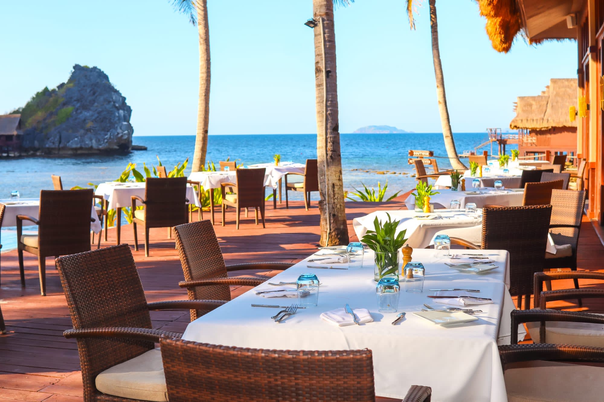 Cauayan Island Resort in Palawan: Philippinen Cauayan Island Resort Restaurant
