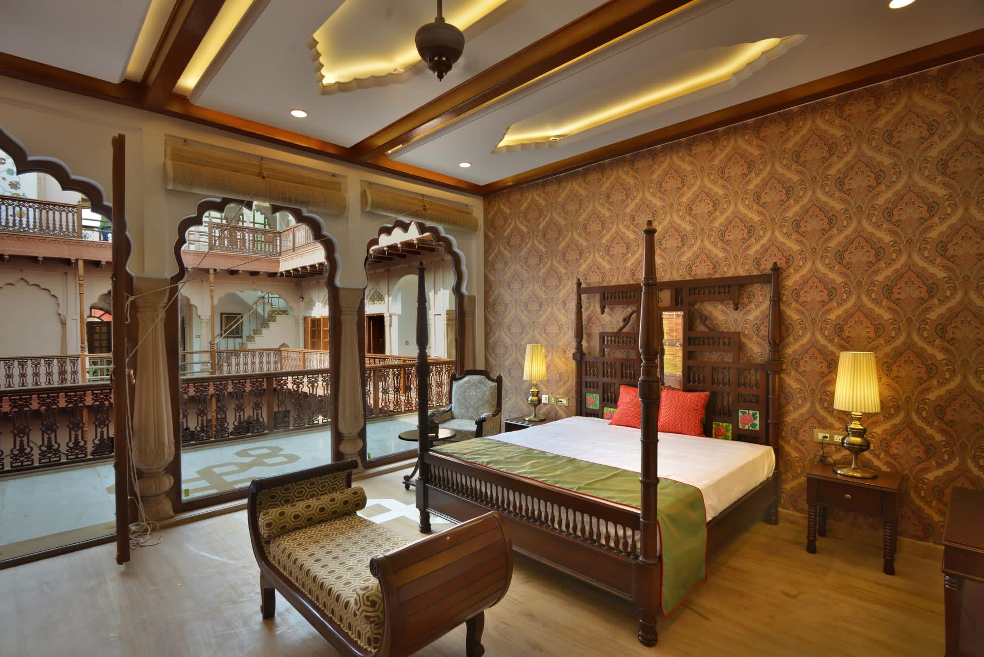 Haveli Dharampura in Delhi: Delhi Dharampura Haveli Wohnbeispiel
