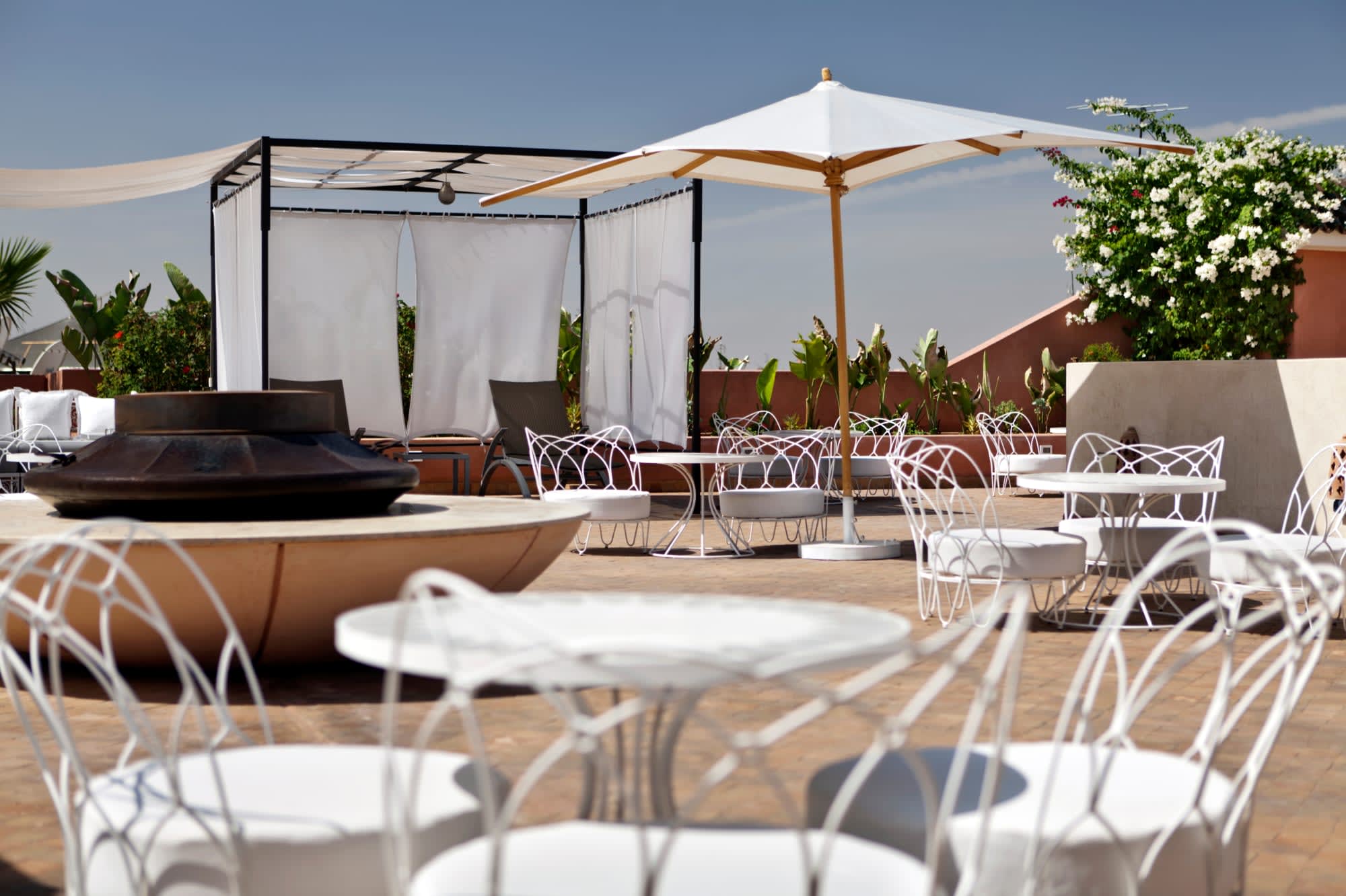 Riad Nashira in Marrakesch: Riad Nashira Marrakesch Dachterrasse
