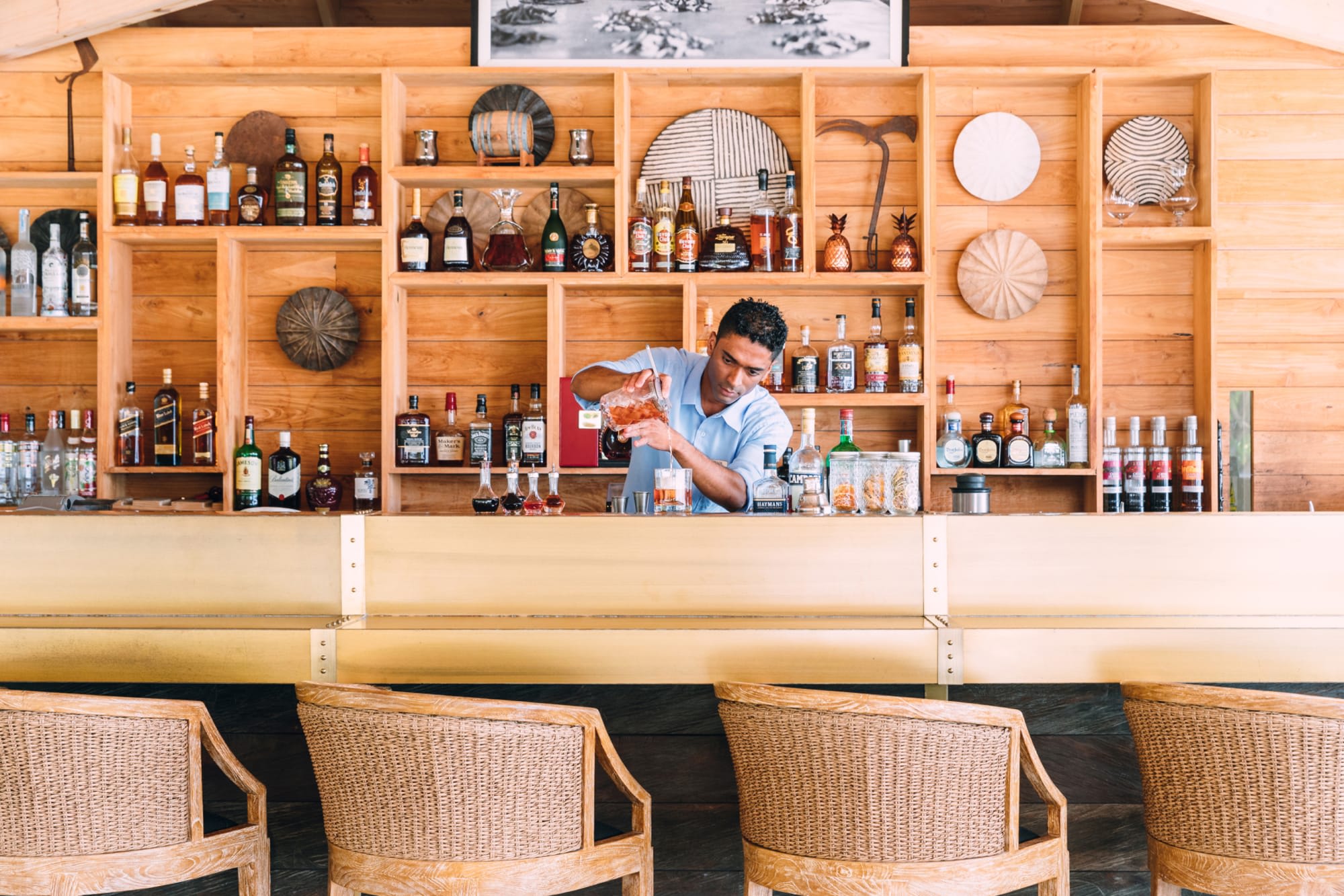 Four Seasons Resort Desroches Island in Outer Islands:  Desroches Island The Bar