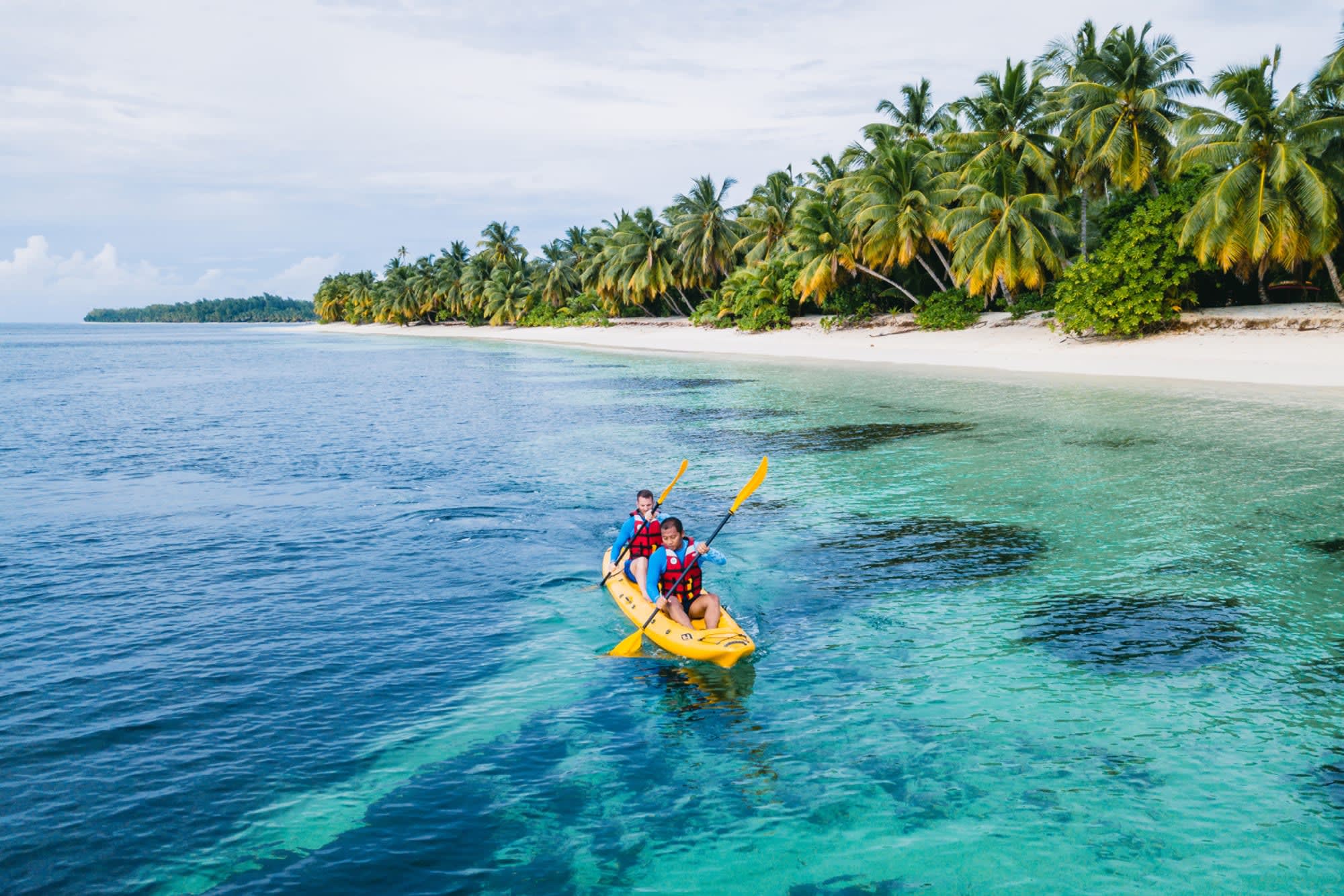 Four Seasons Resort Desroches Island in Outer Islands:  Desroches Island Kayaking