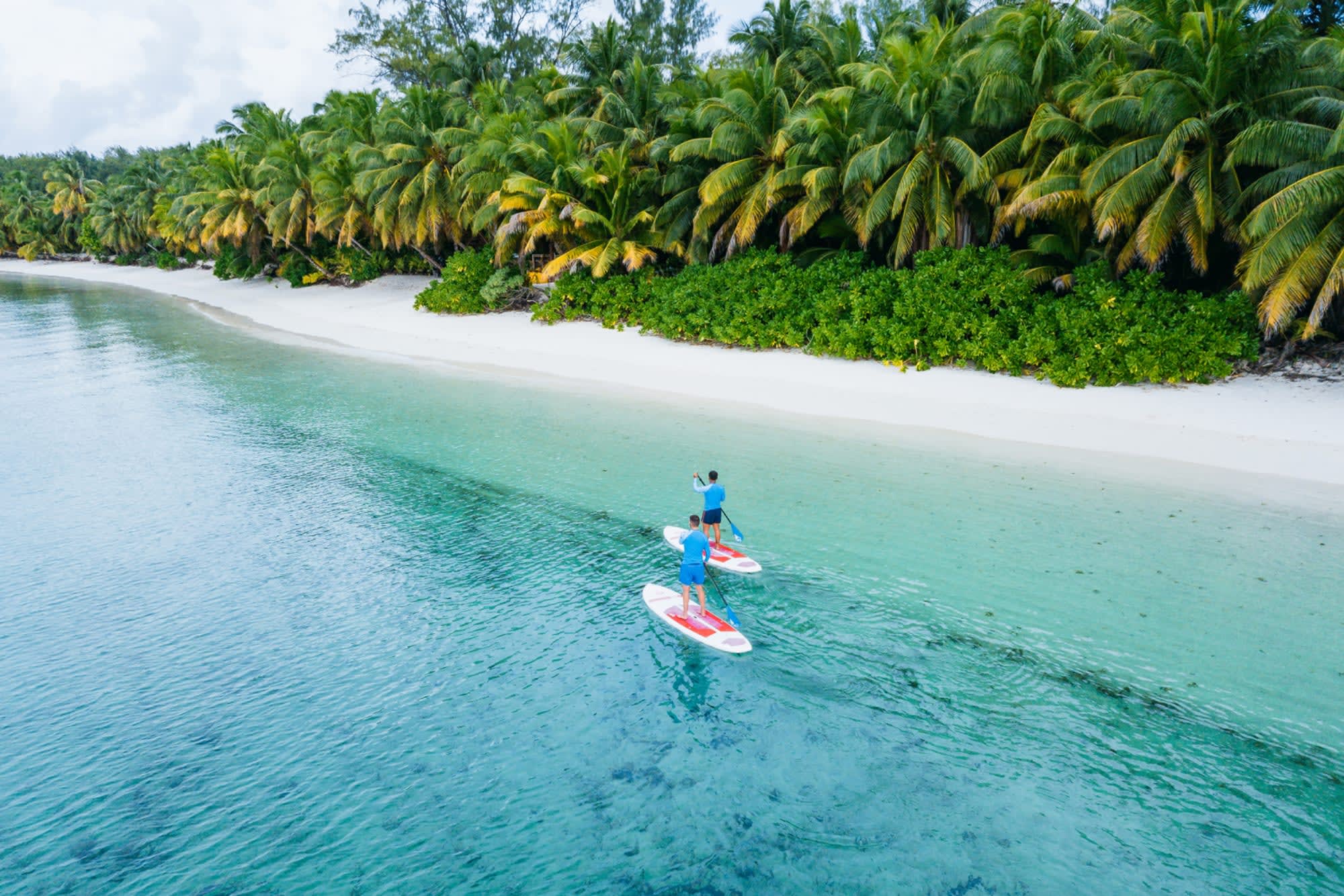 Four Seasons Resort Desroches Island in Outer Islands:  Desroches Island SUP