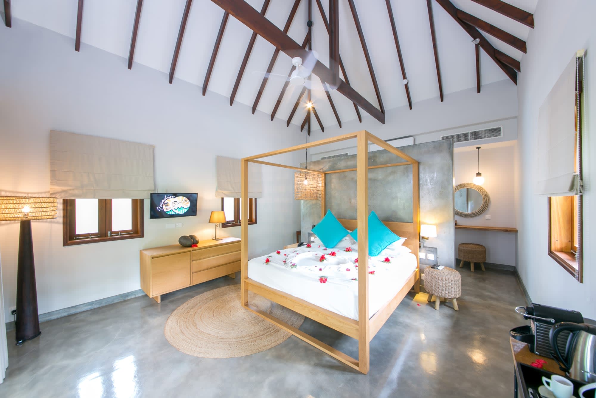 Les Lauriers Eco Hotel in Praslin: Seychellen Les Lauriers Pristine Suite