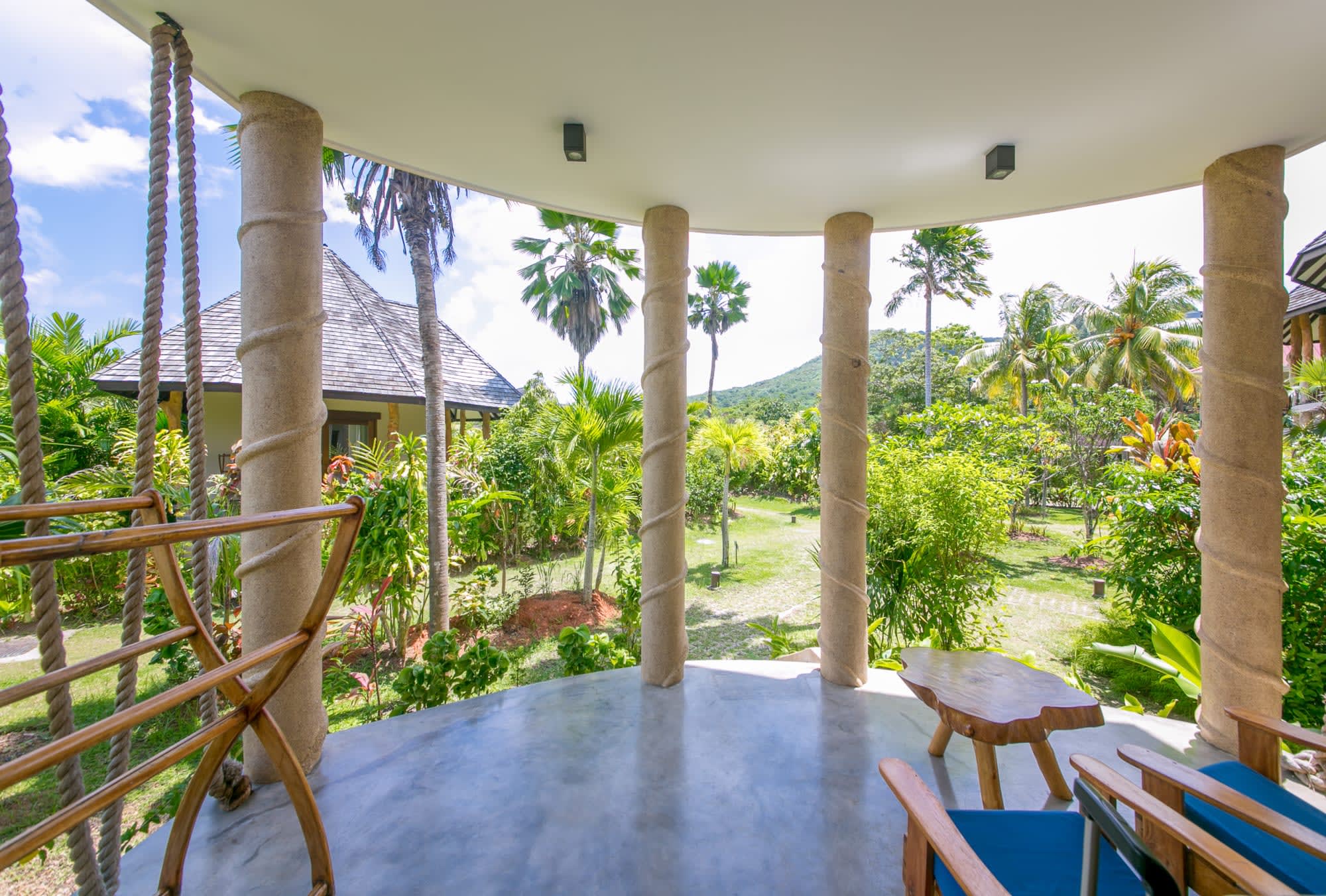 Les Lauriers Eco Hotel in Praslin: Seychellen Les Lauriers Superior-Zimmer