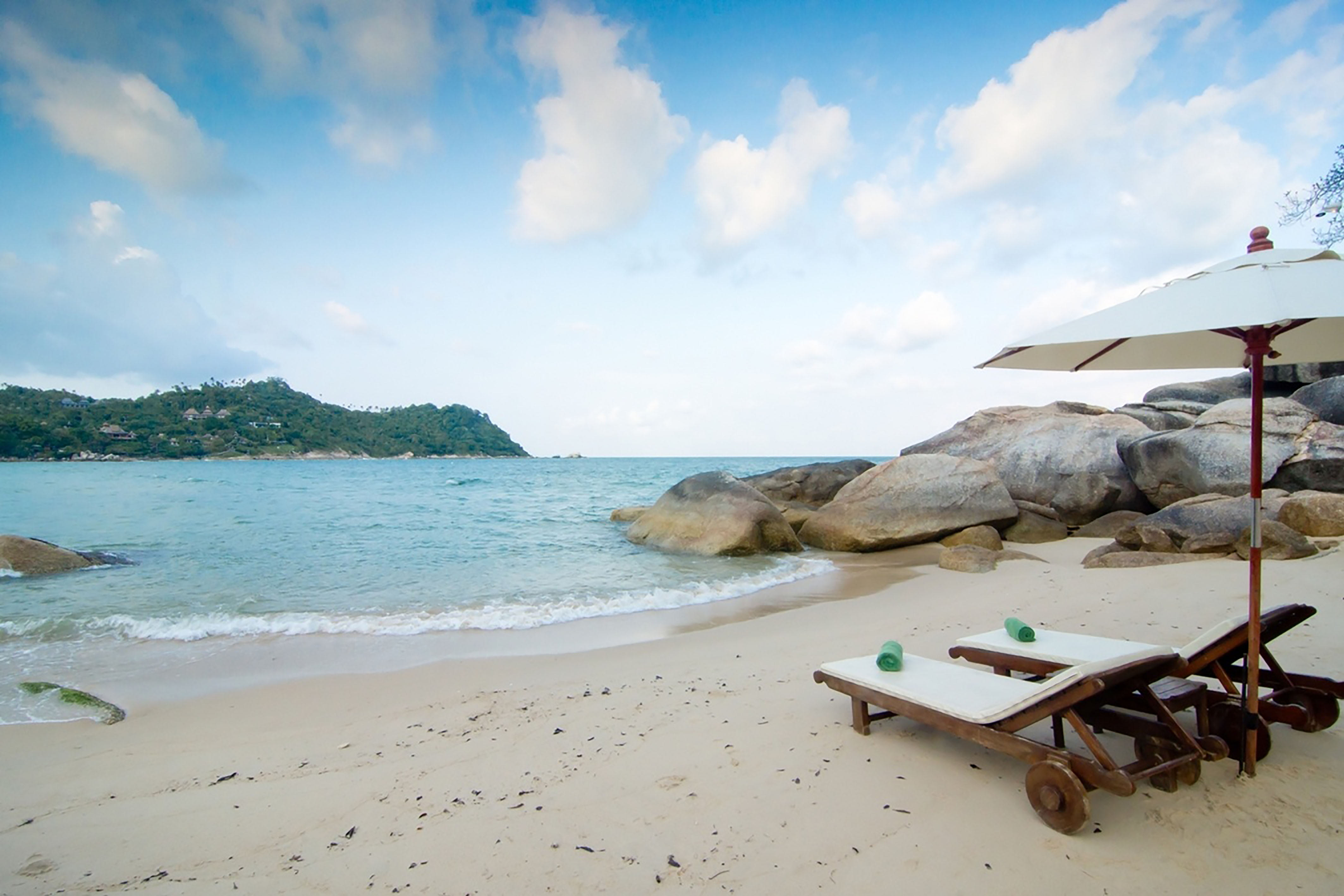 Panviman Resort in Ko Phangan: Thailand Panviman Resort Strand