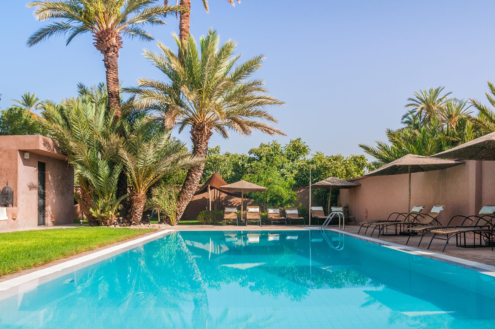 Dar Chamaa in Ouarzazate | Skoura | Dades-Tal: Marokko Dar Chamaa Pool