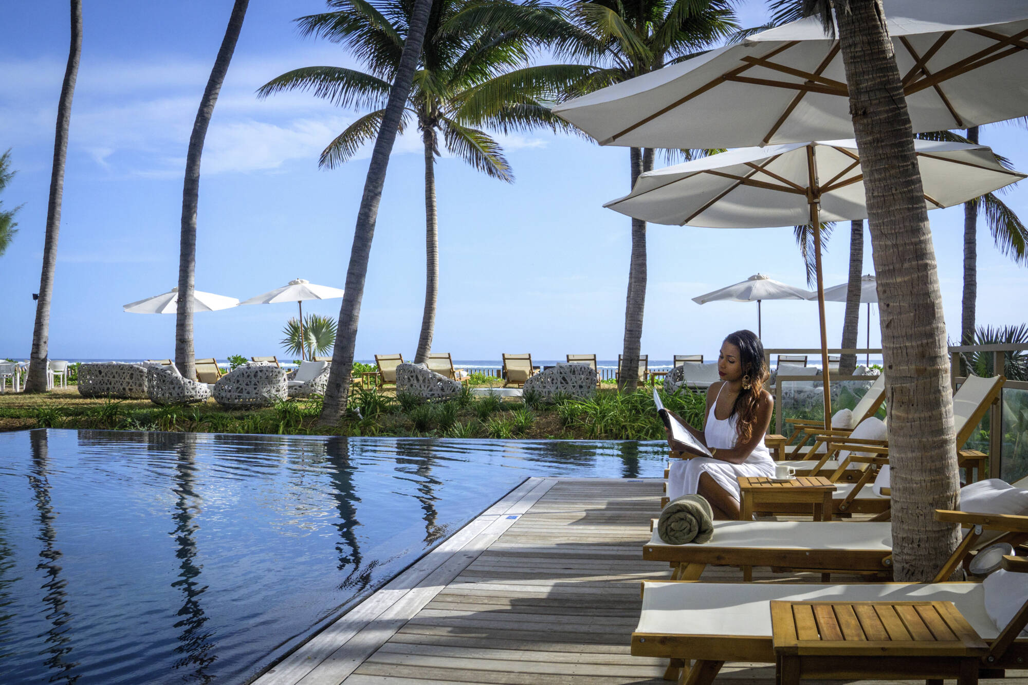 Ness by D-Ocean in Küstenregion: Reunion Hotel Residence Ness by D-Ocean Pool