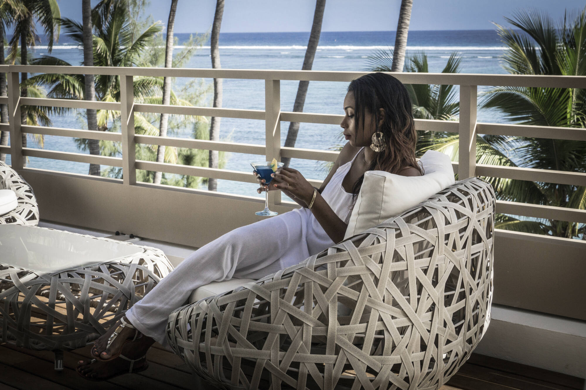 Ness by D-Ocean in Küstenregion: Reunion Hotel Residence Ness by D-Ocean Terrasse