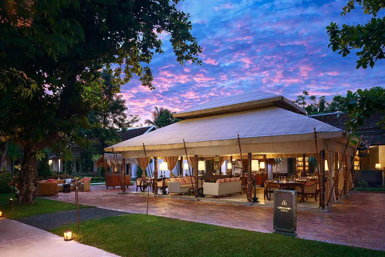Sofitel Luang Prabang:  Luang Prabang Sofitel Luang Prabang Governor's Grill 