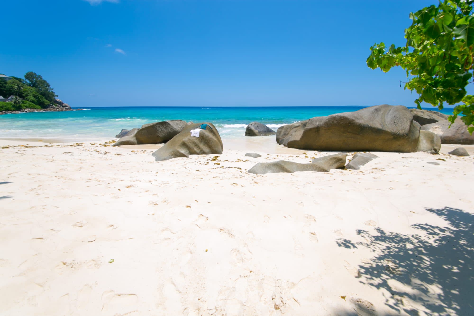 Villa Koket in Mahé:  Seychellen Villa Koket Strand