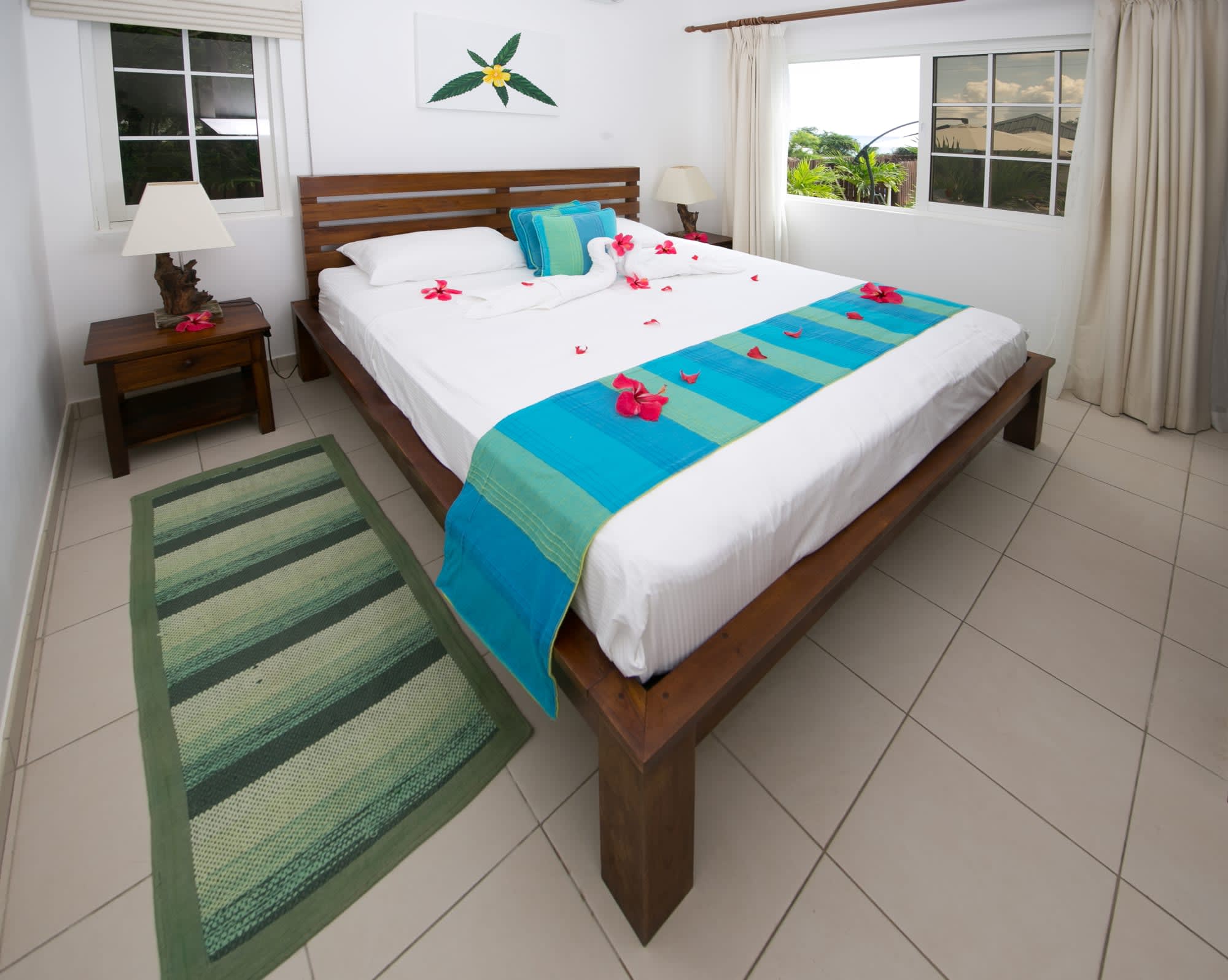 Villa Koket in Mahé:  Seychellen Villa Koket Wohnbeispiel