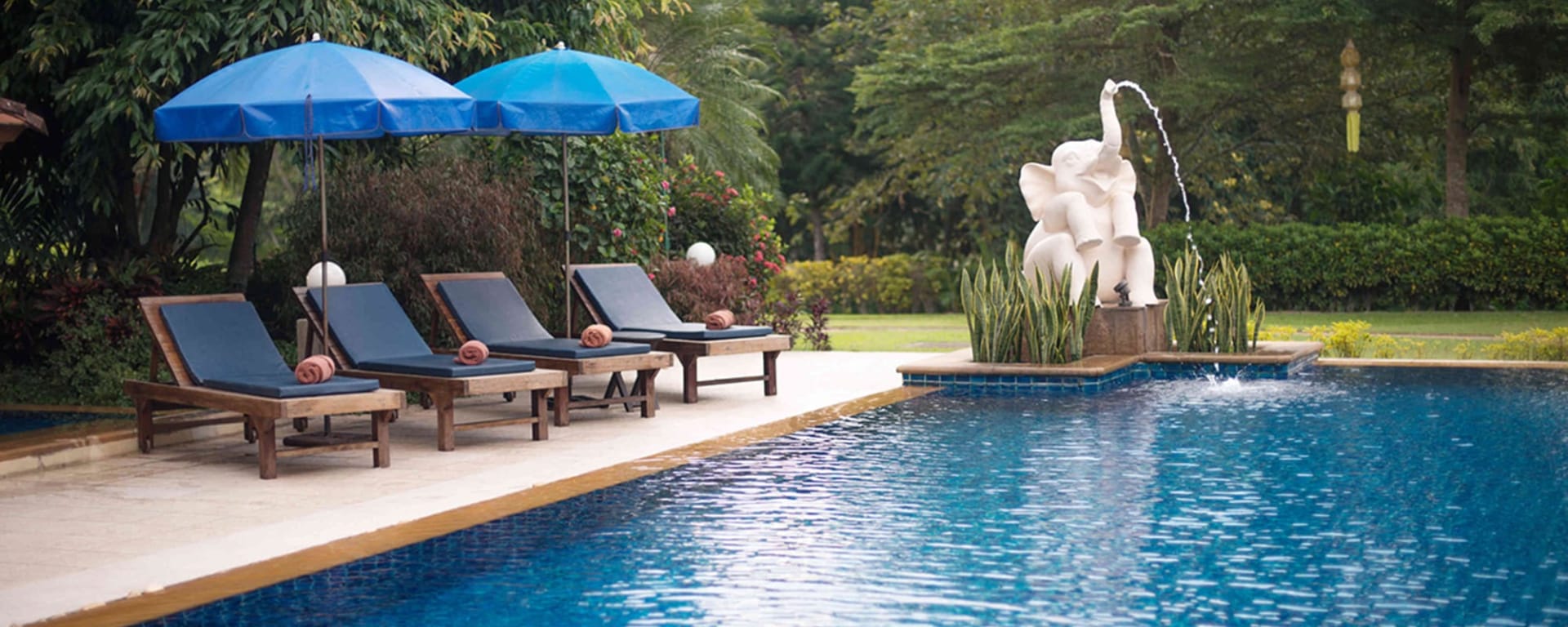 The Imperial River House Resort in Chiang Rai:  Chiang Rai The Imperial River House Resort Pool
