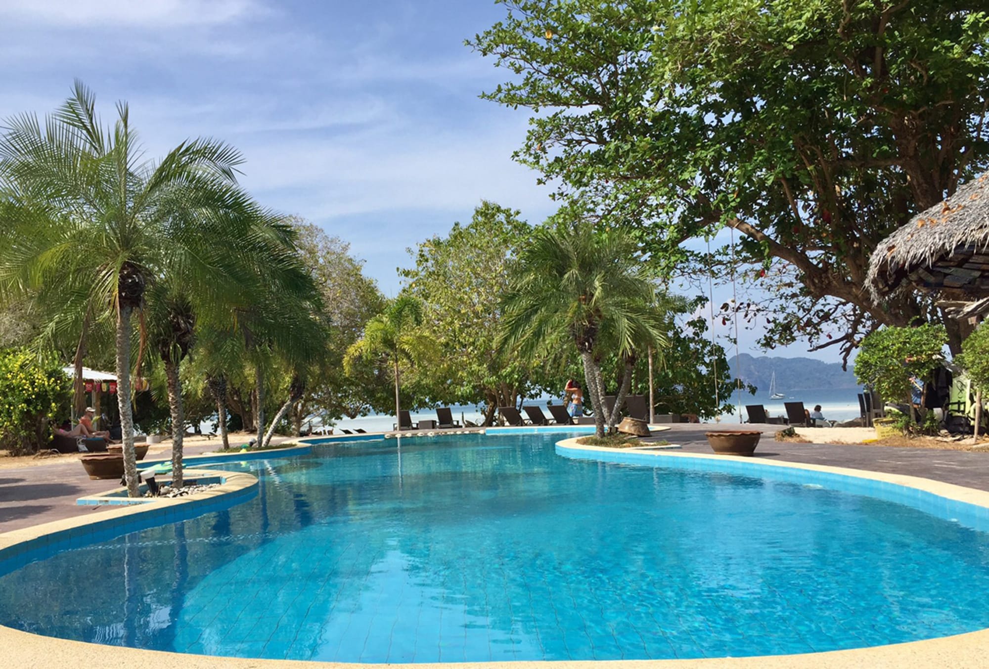 Reef Resort in Ko Kradan:  Thailand Reef Resort Pool