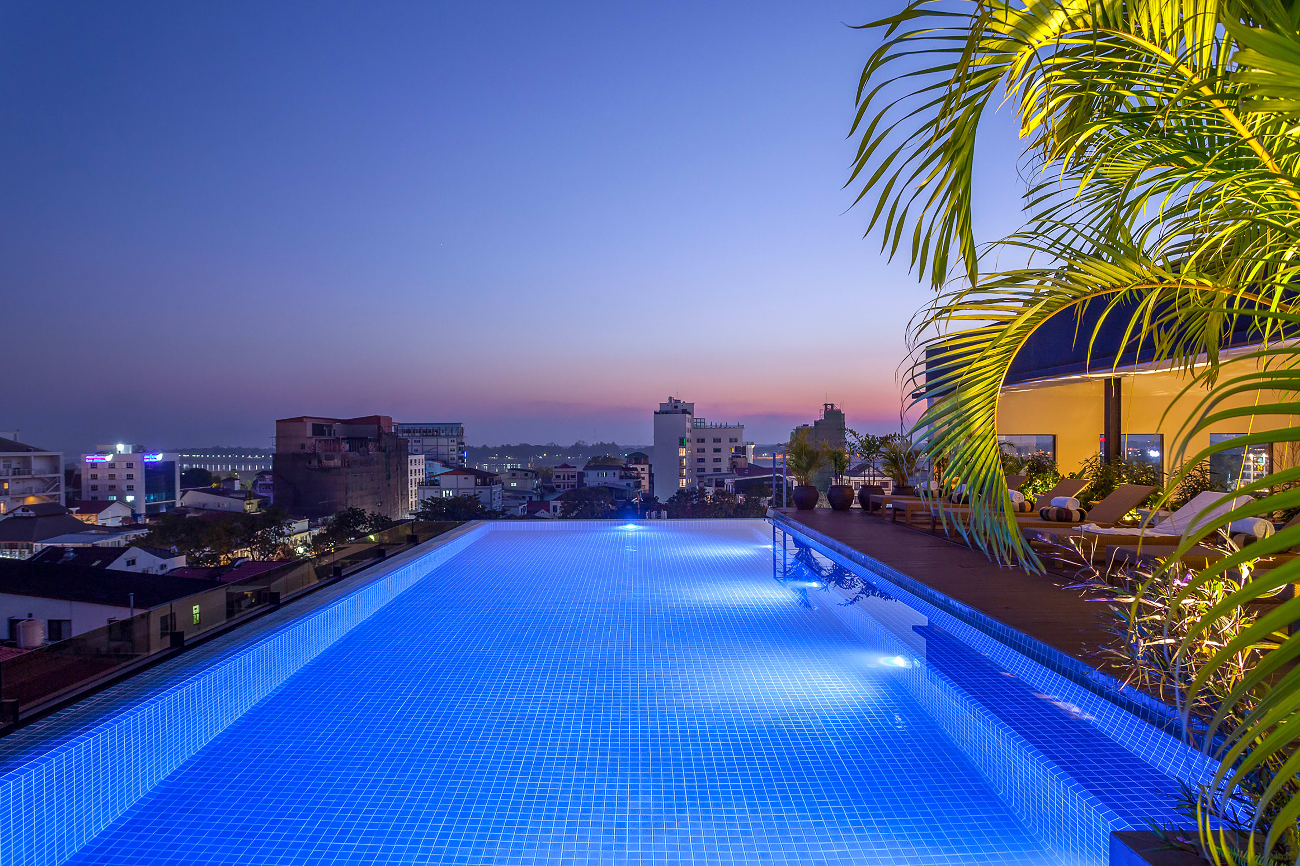 Lao Poet Hotel in Vientiane: Vientiane Lao Poet Hotel Pool