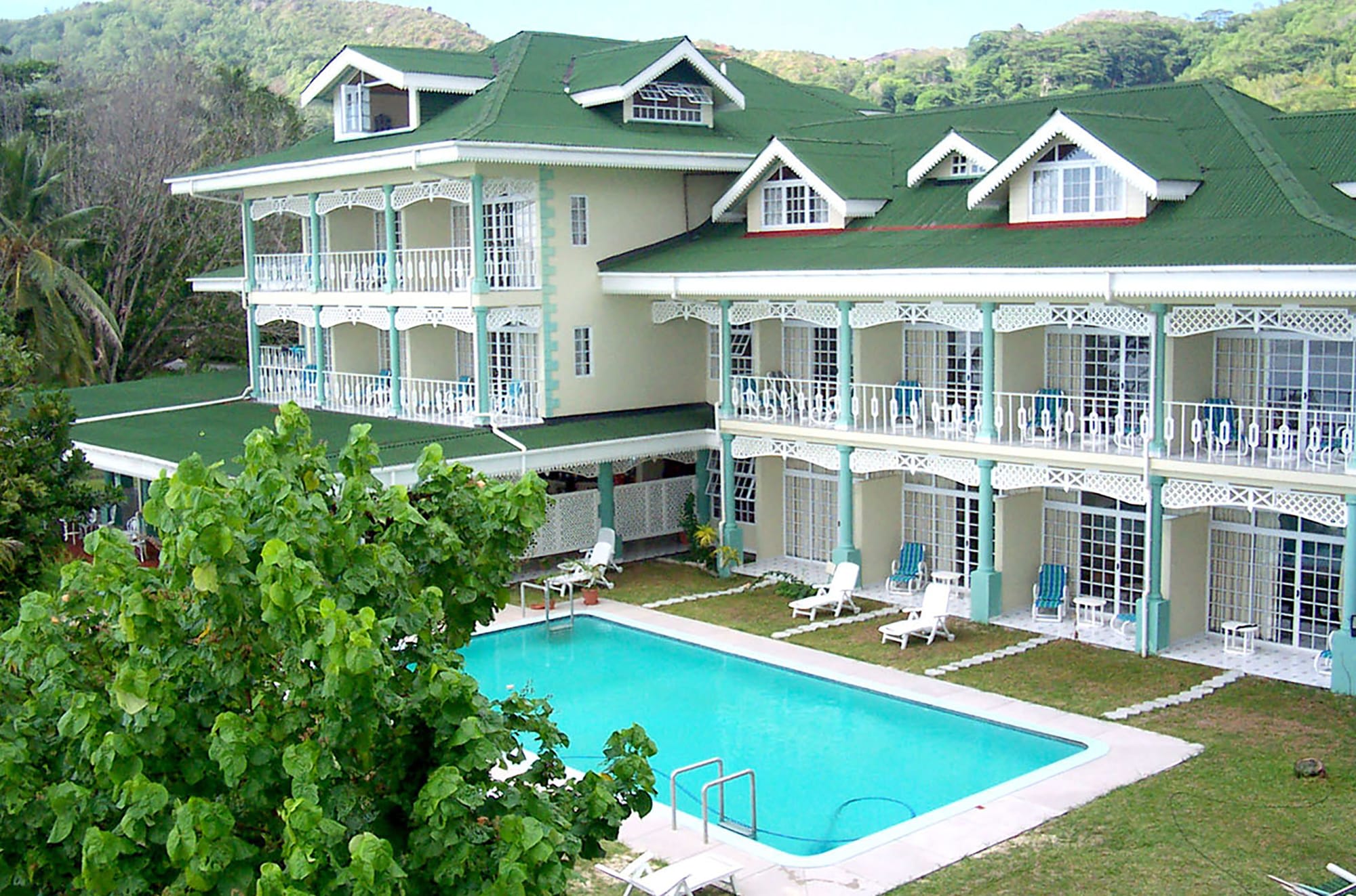 Palm Beach Hotel in Praslin: Seychellen Palm Beach Hotel