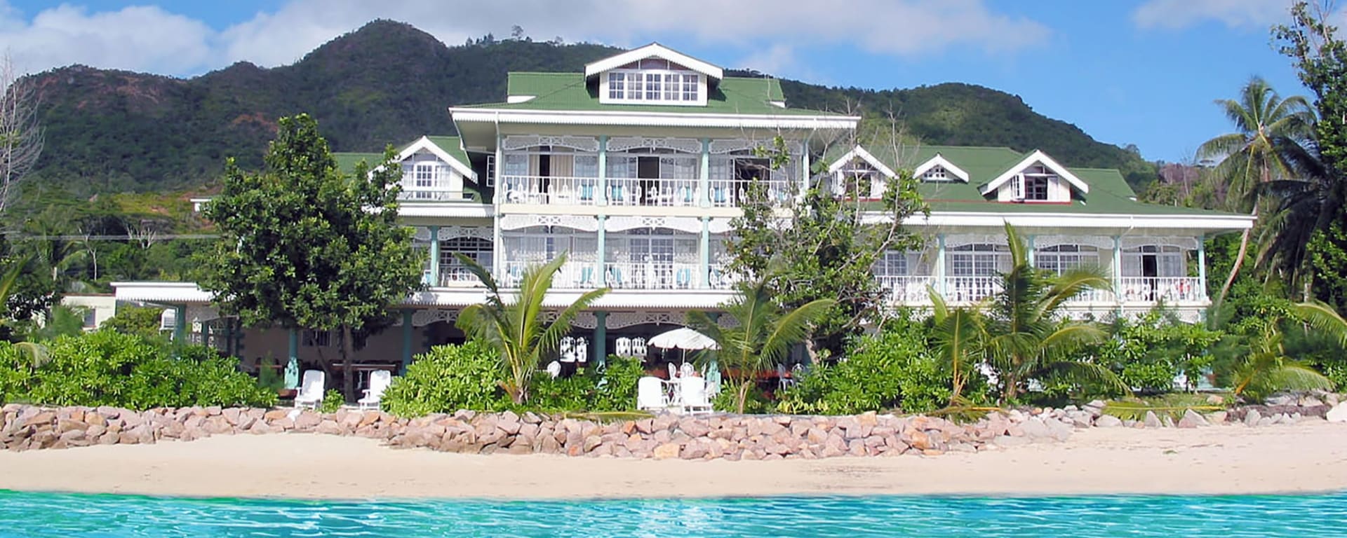 Palm Beach Hotel in Praslin: Seychellen Palm Beach Hotel