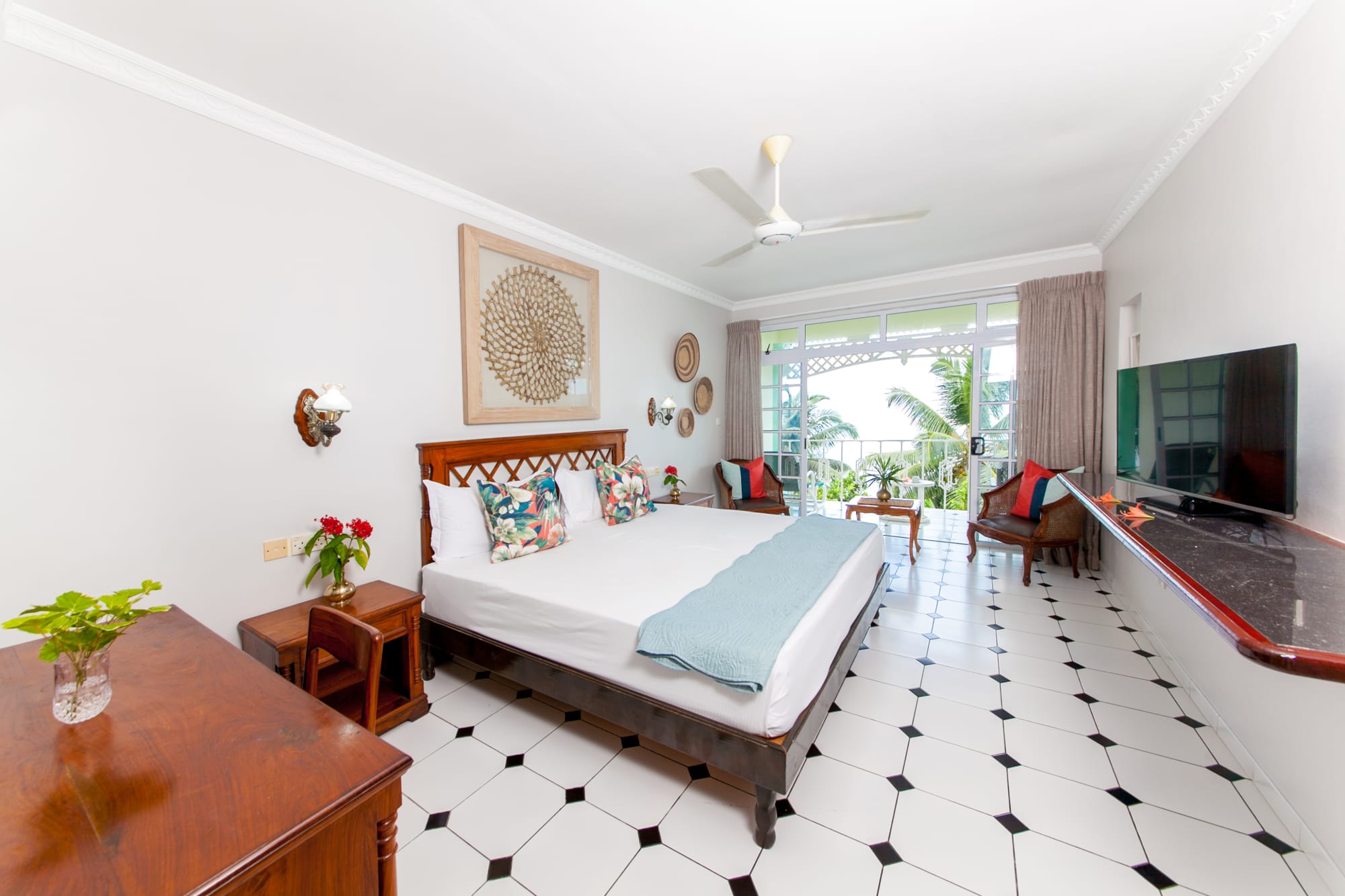 Palm Beach Hotel in Praslin: Palm Beach Hotel - Deluxe Zimmer
