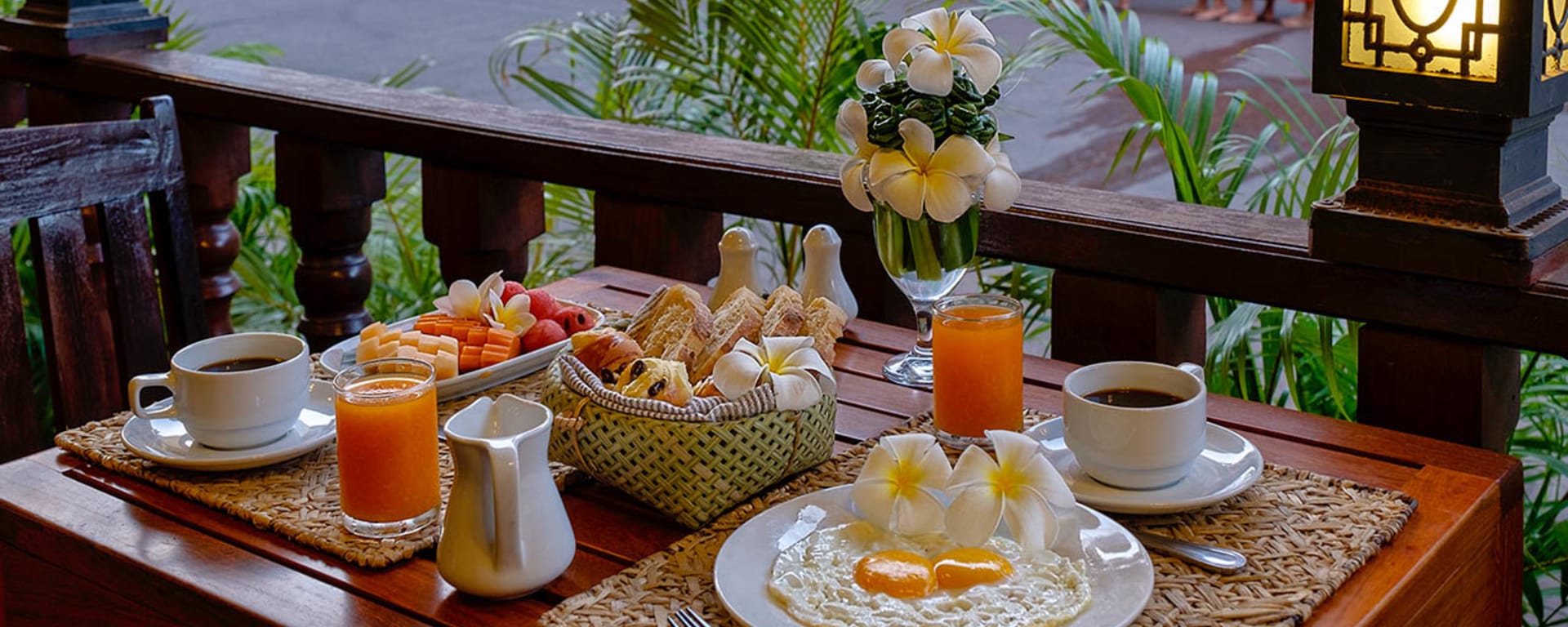 Pakse Hotel:  Pakse Pakse Hotel Frühstück