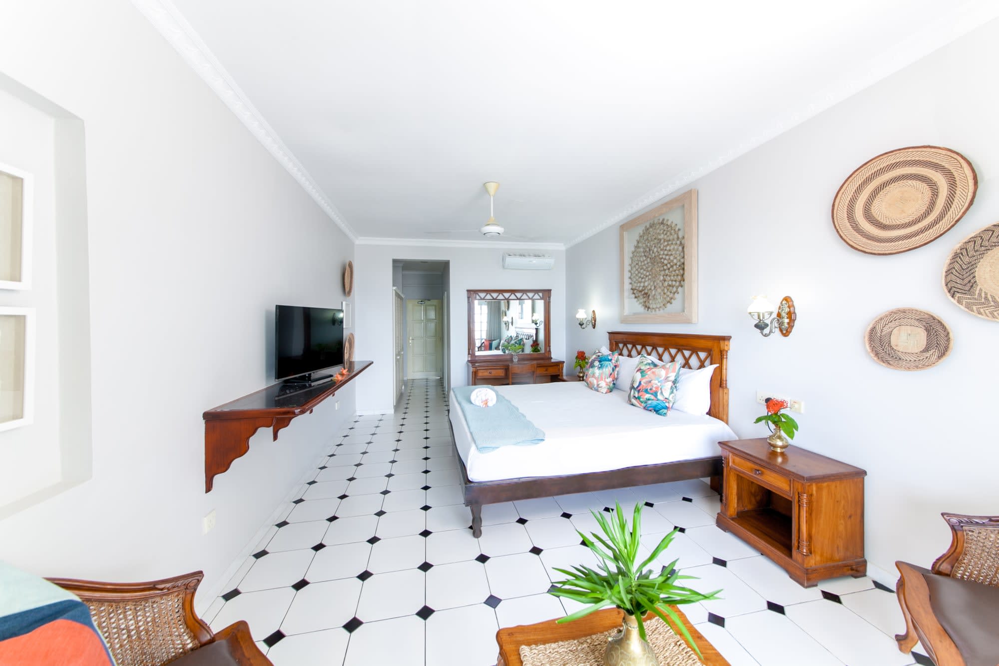 Palm Beach Hotel in Praslin: Palm Beach Hotel - Deluxe Zimmer
