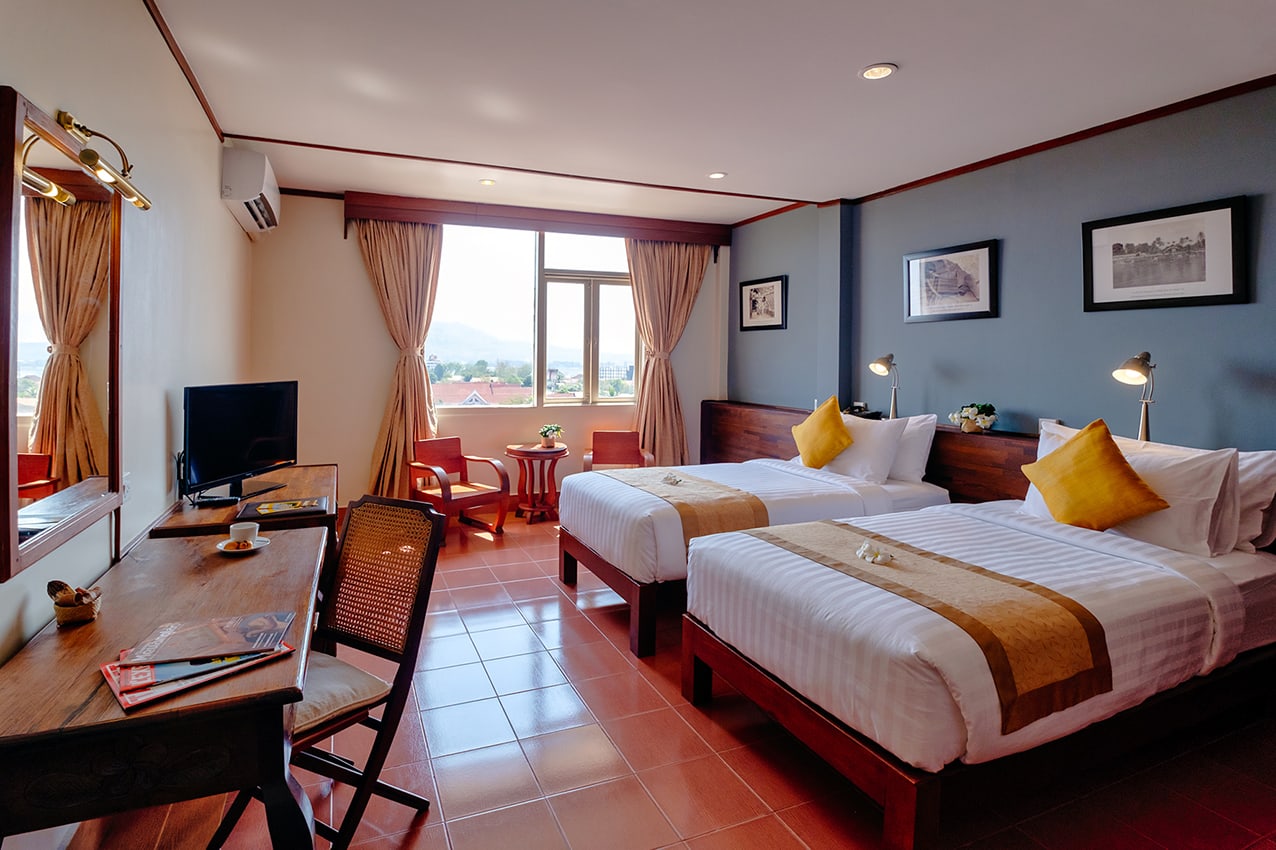 Pakse Hotel:  Pakse Pakse Hotel Deluxe Zimmer