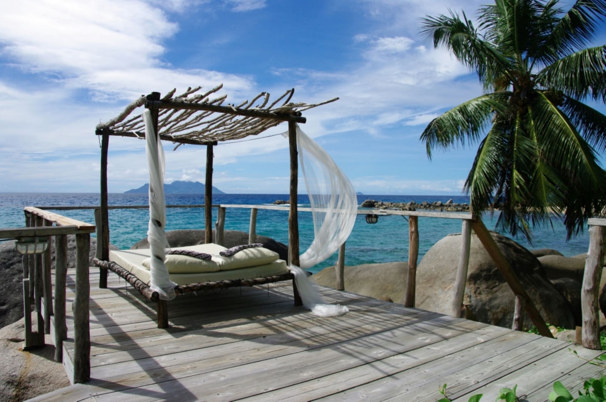 Bliss Mahé Seychelles: Bliss Mahé Seychelles Sonnendeck