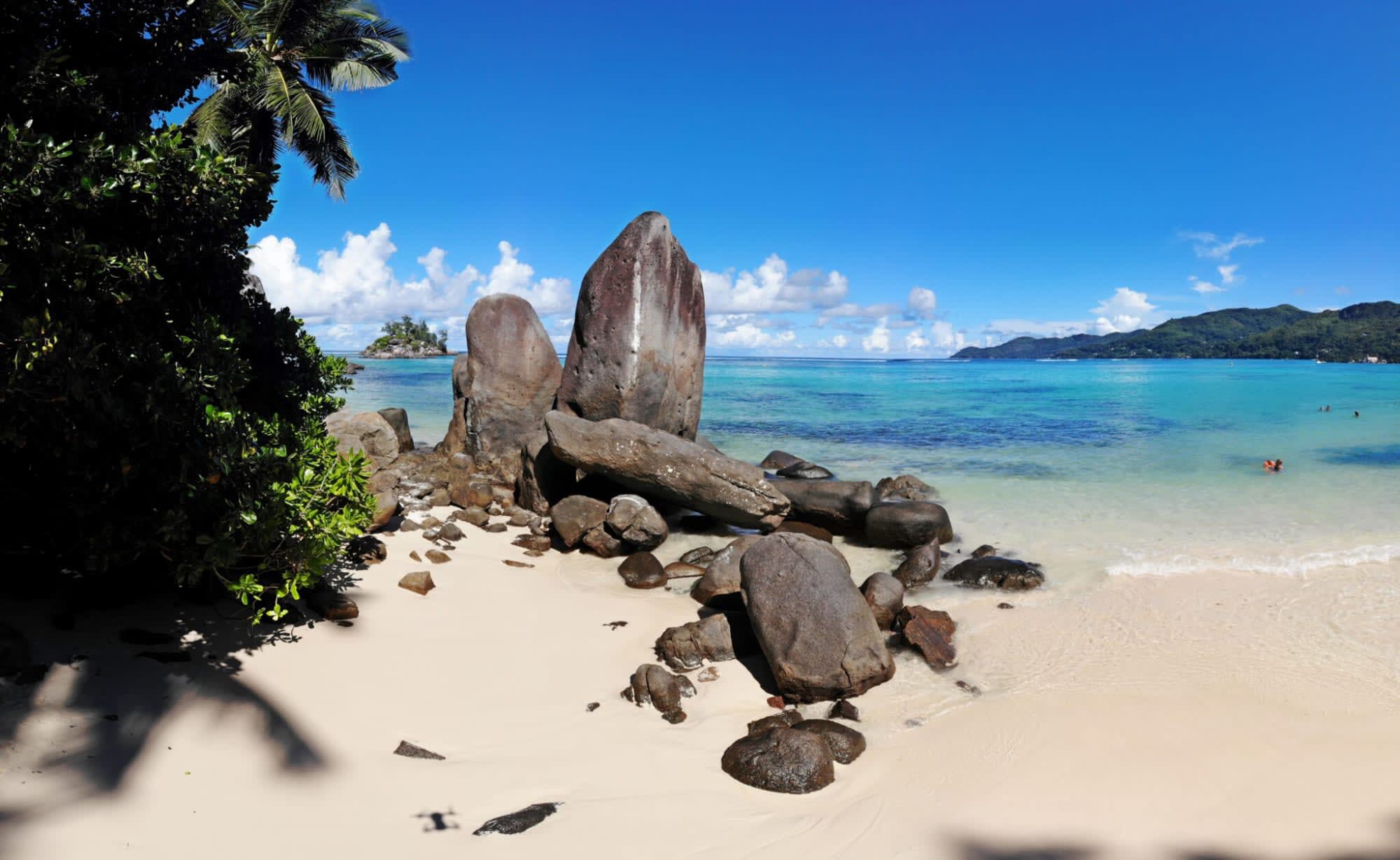 Au Fond de Mer View in Mahé: Au Fond De Mer View Strand
