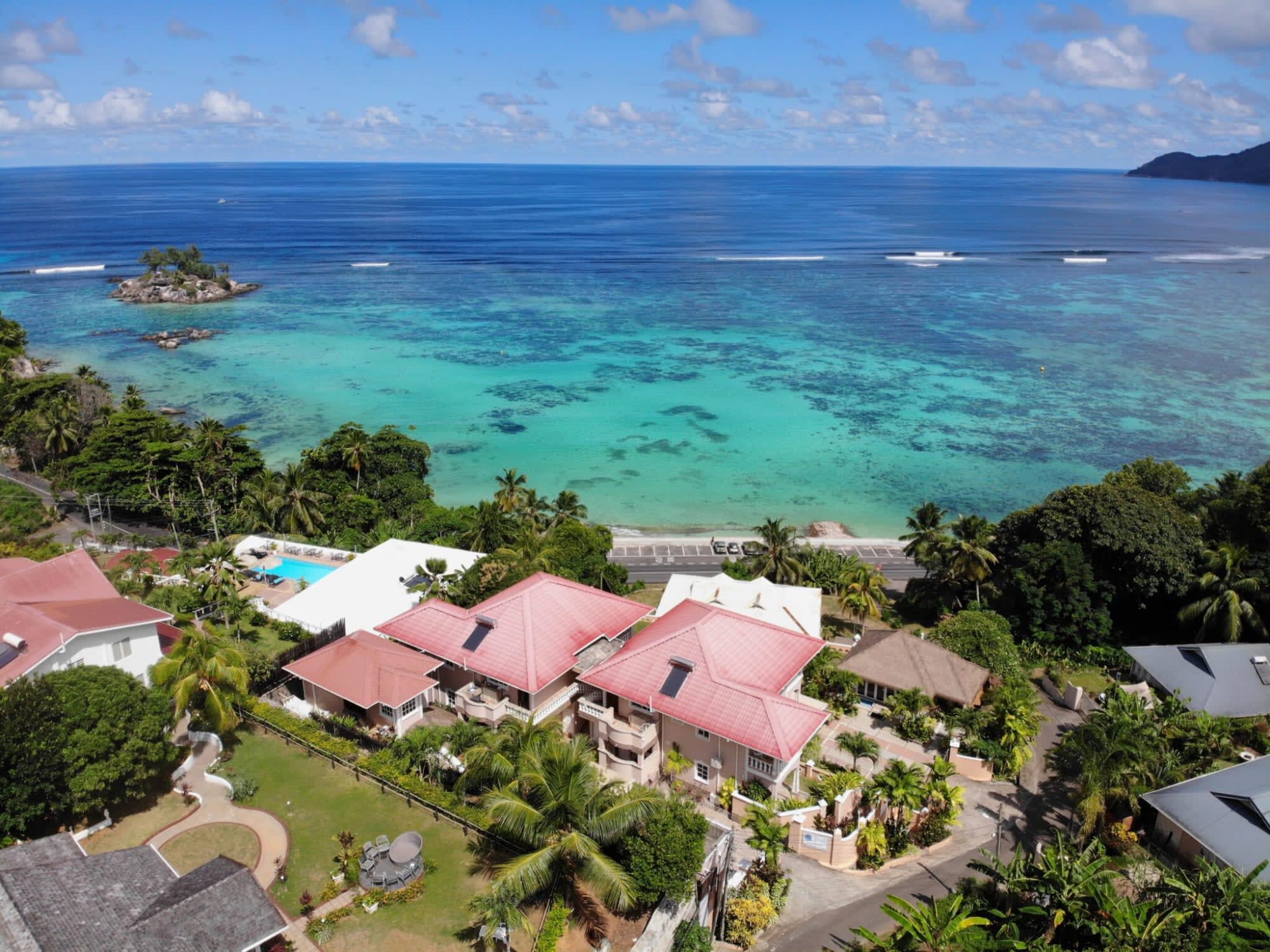 Au Fond de Mer View in Mahé: Au Fond De Mer View