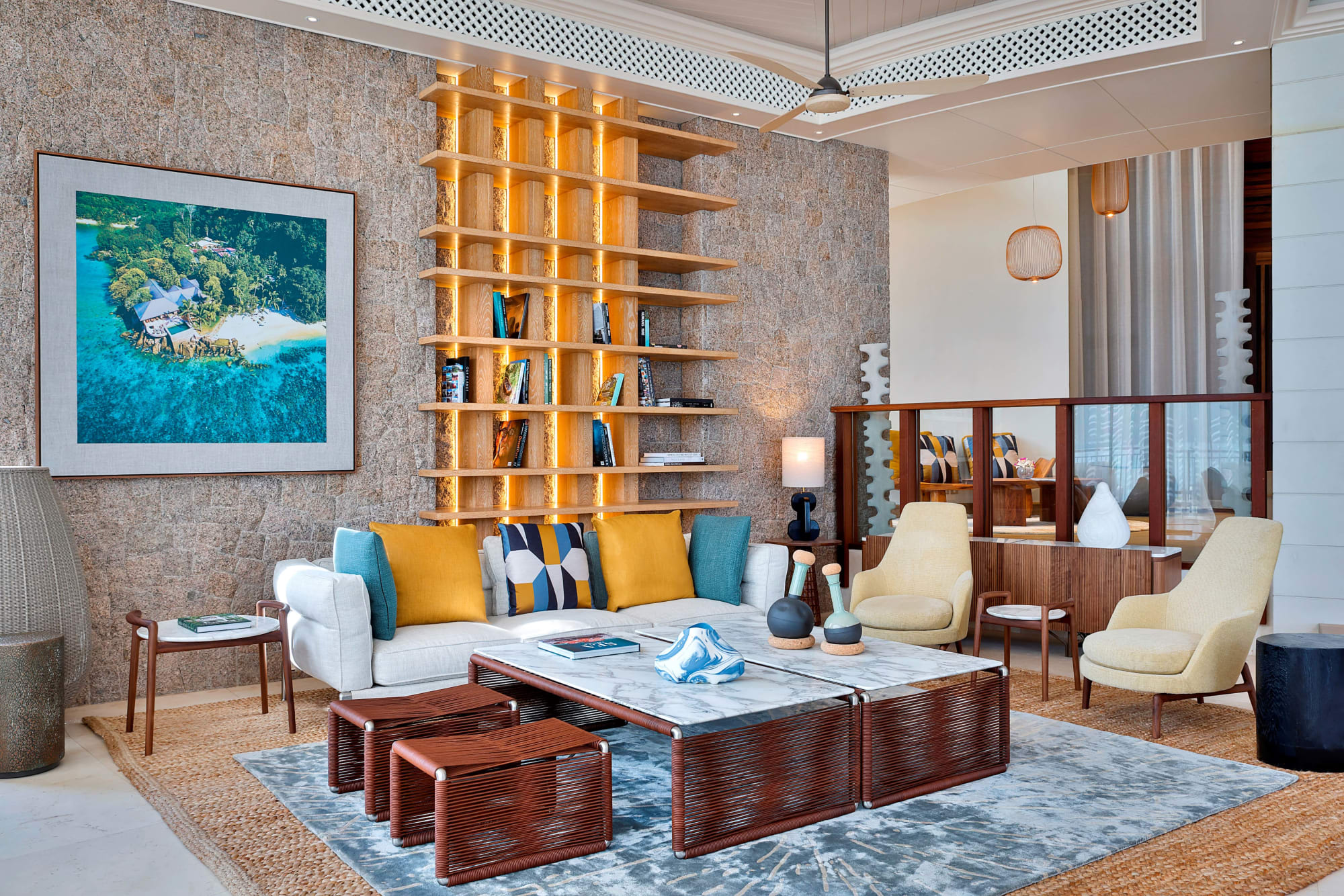 Mango House Seychelles in Mahé: Seychellen Mango House Drawing Room