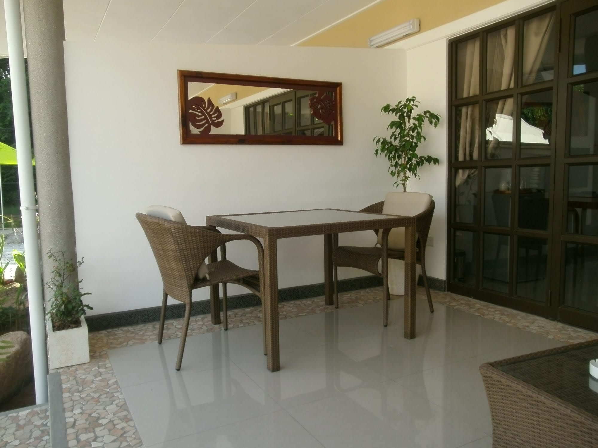 Cabanes des Anges in La Digue: La Digue Cabanes des Anges Wohnbeispiel