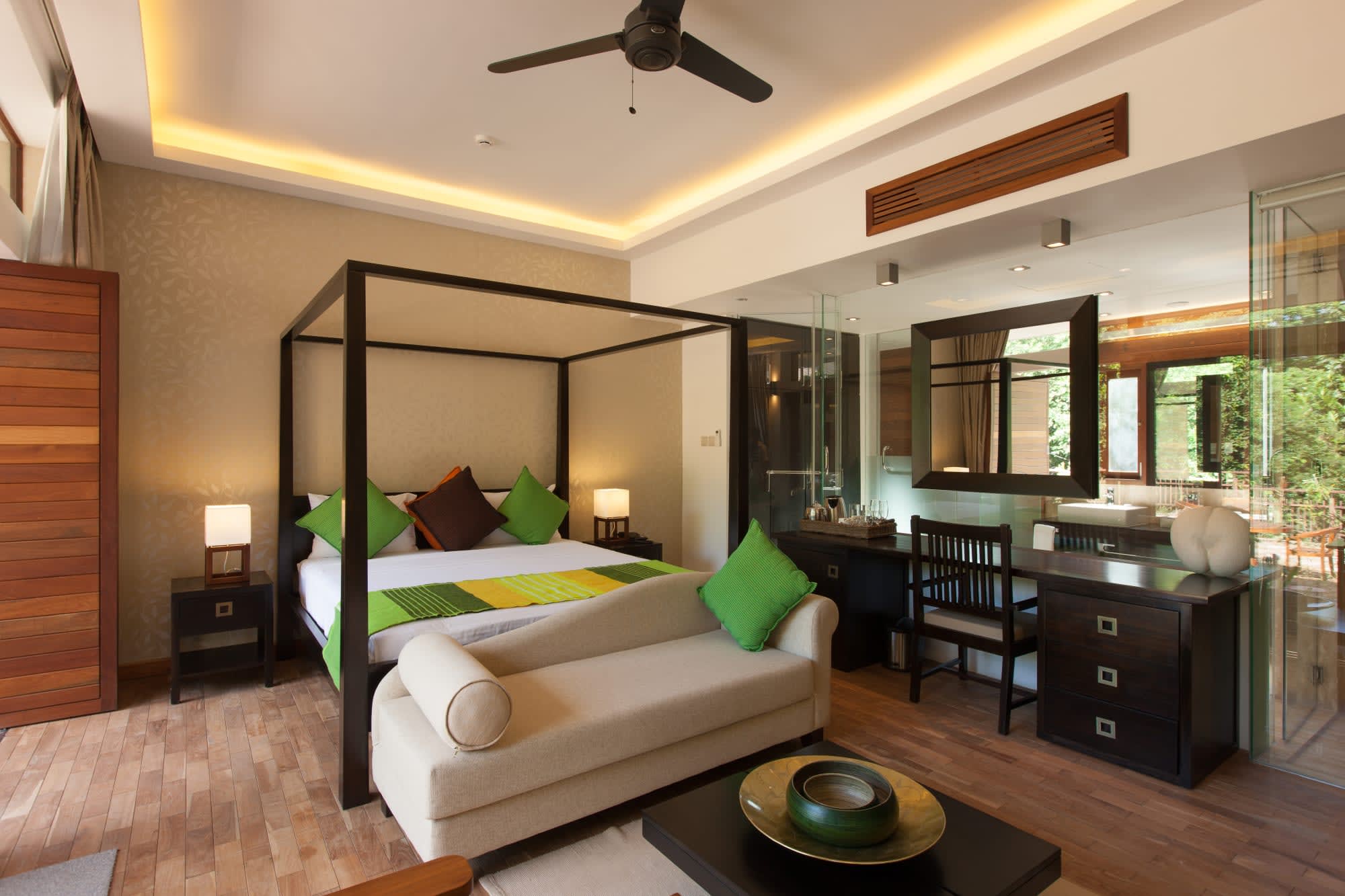 Le Relax Luxury Lodge in La Digue:  La Digue Le Relax Luxury Lodge Wohnbeispiel