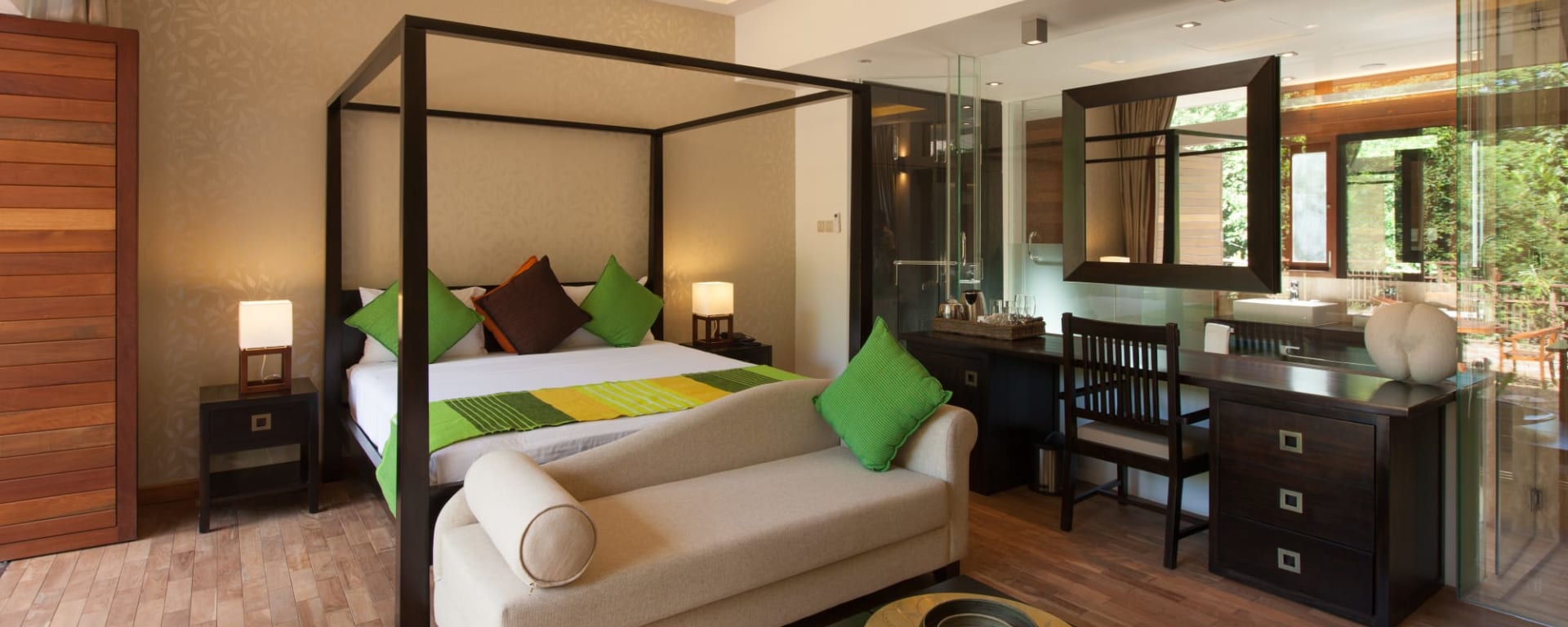 Le Relax Luxury Lodge in La Digue:  La Digue Le Relax Luxury Lodge Wohnbeispiel