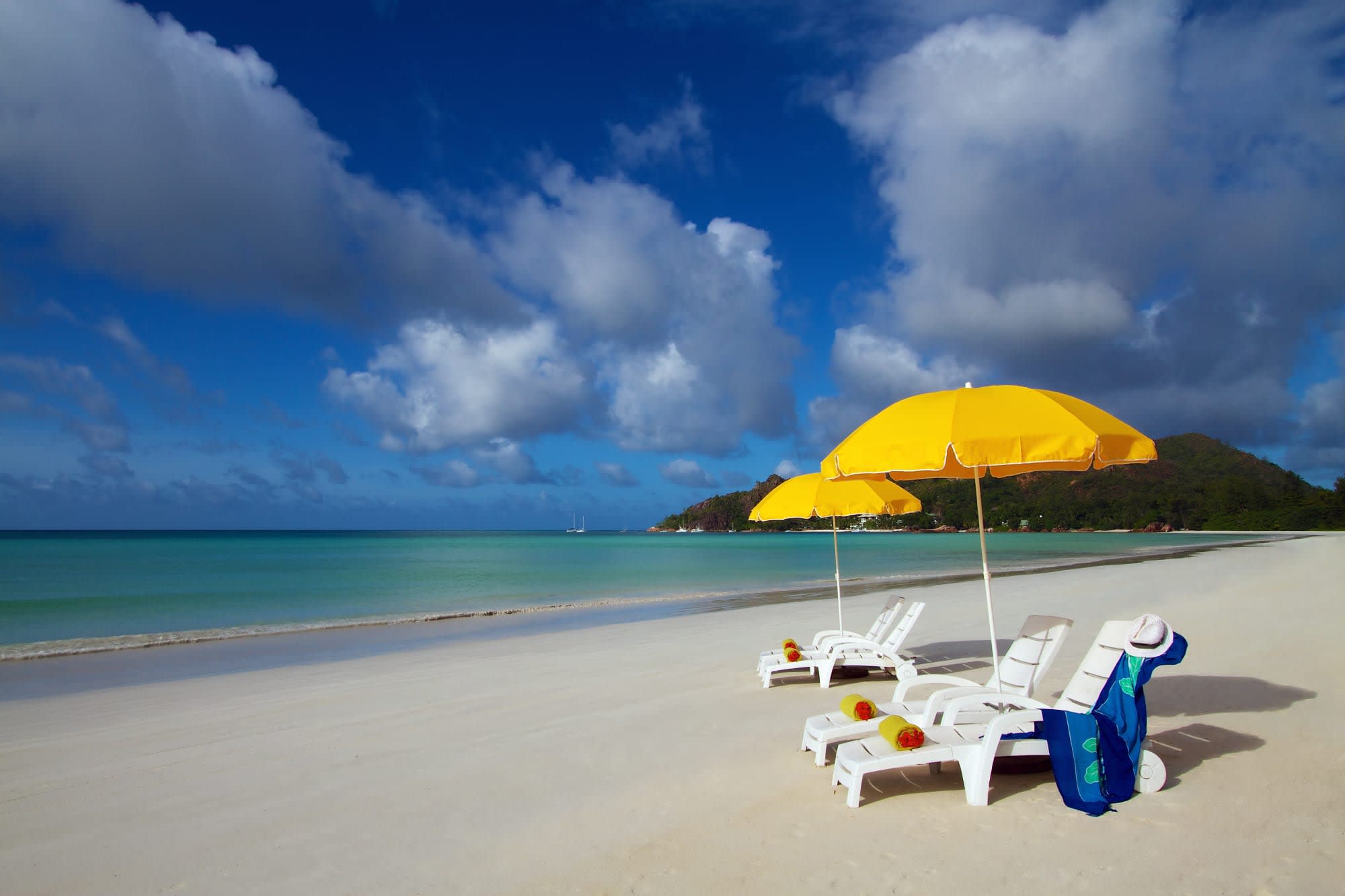 Les Villas d'Or in Praslin: Les Villas d Or - Strand