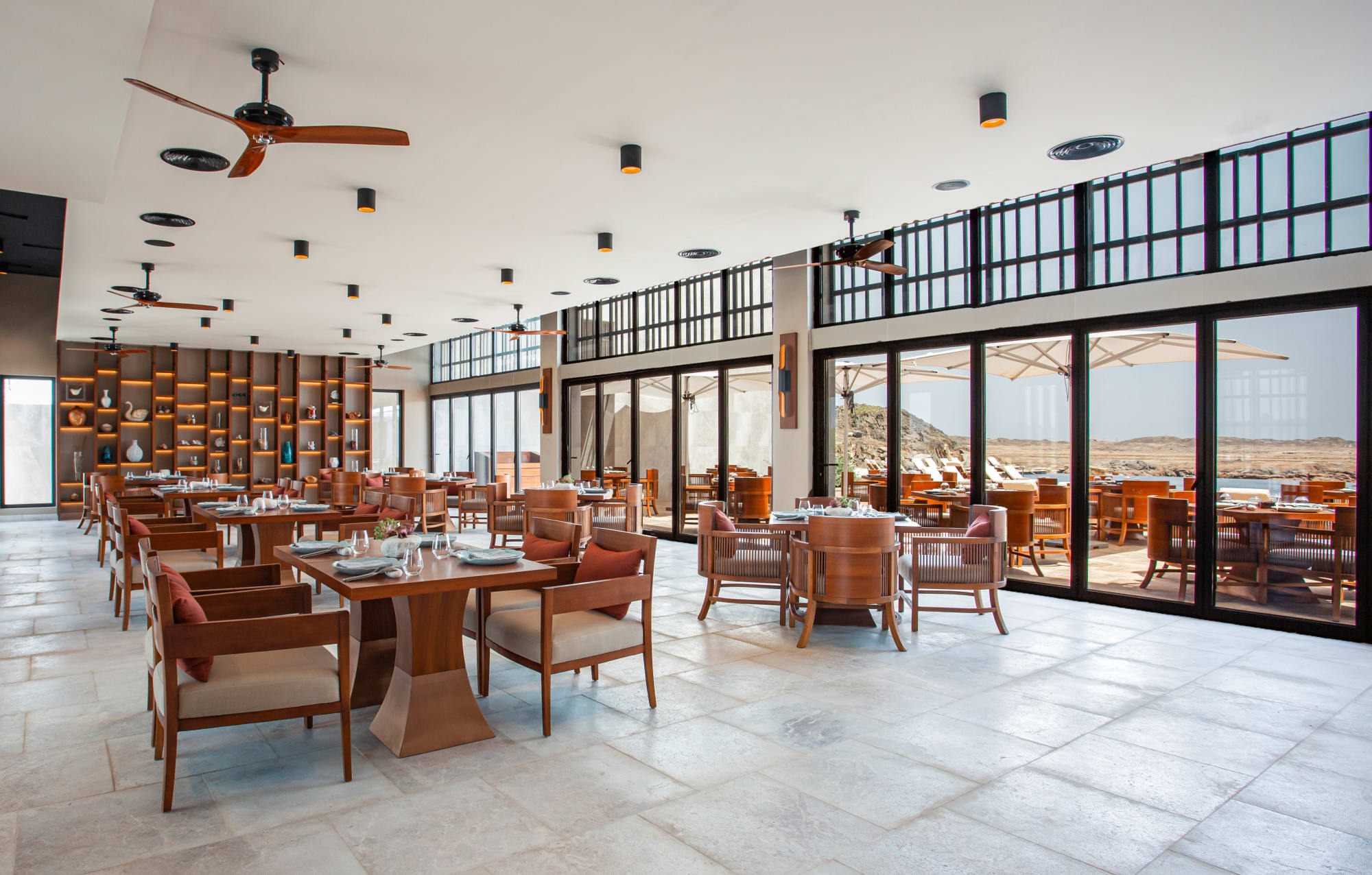 Alila Hinu Bay in Salalah:  Oman Alila Hinu Bay Restaurant