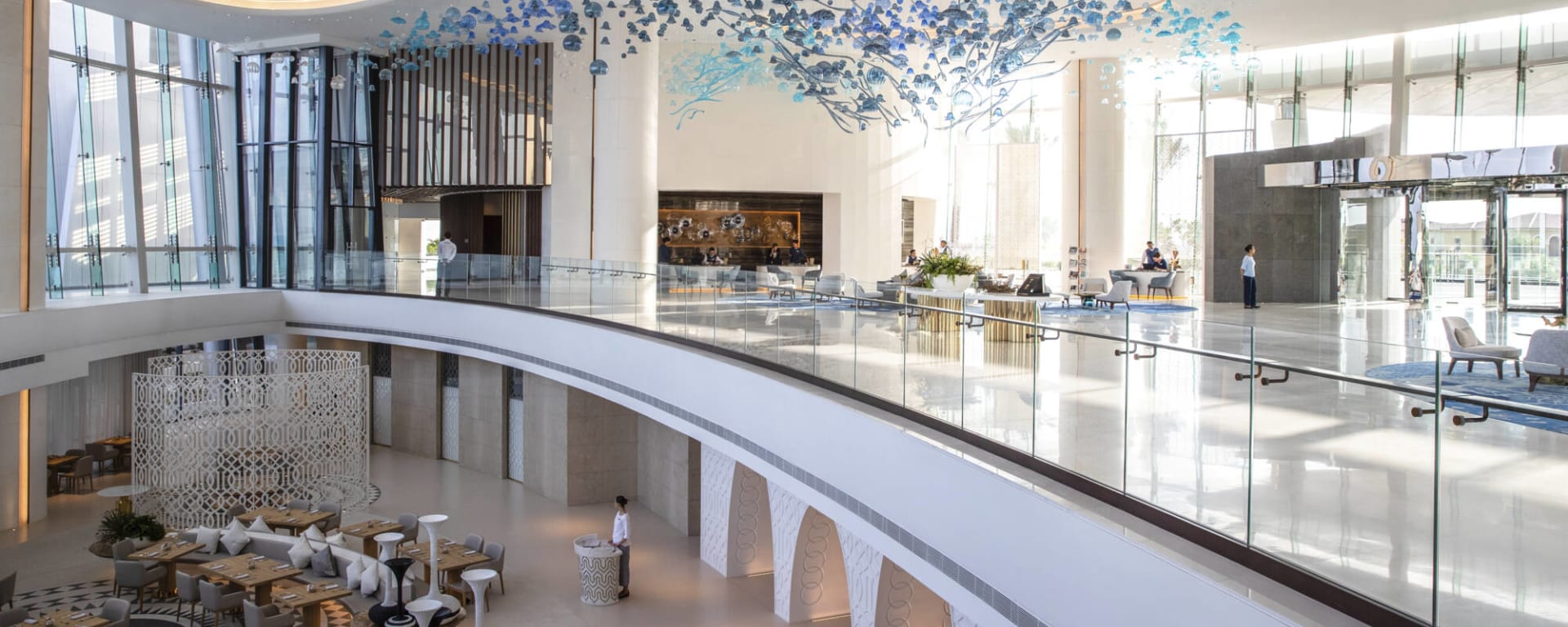 Jumeirah Saadiyat Island Resort in Abu Dhabi: Jumeirah at Saadiyat Island Resort - Lobby
