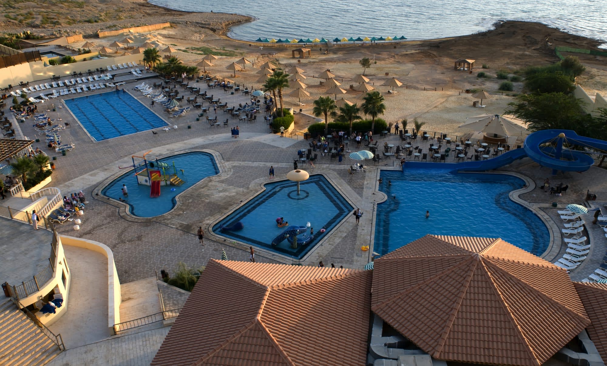 Dead Sea Spa in Totes Meer: Jordanien Dead Sea Spa Resort Badelandschaft