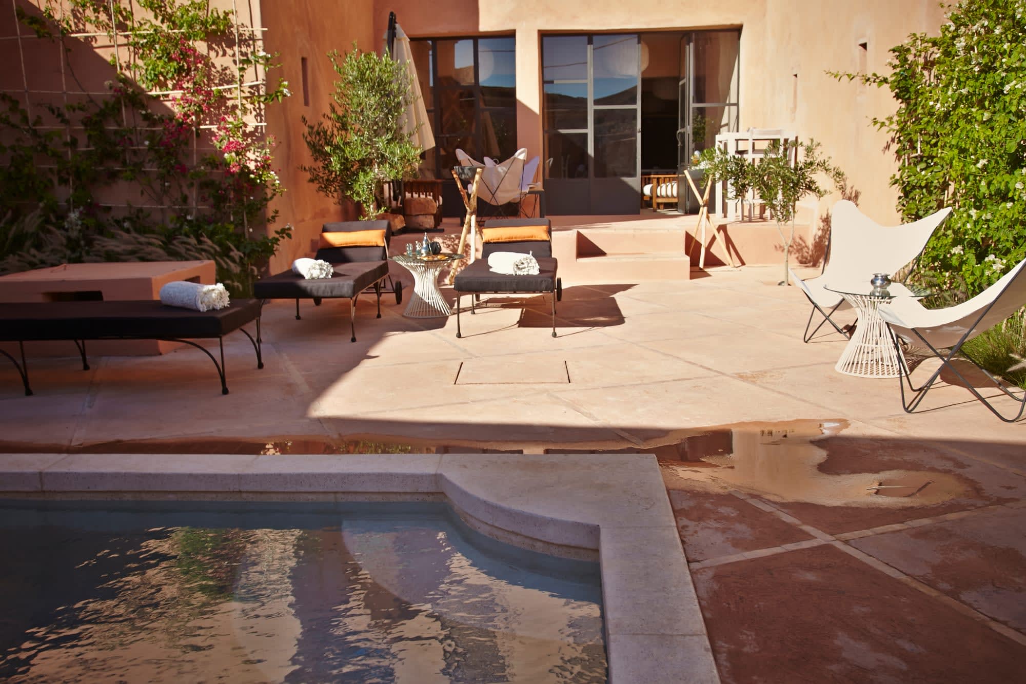 Riad Caravane in Ouarzazate | Skoura | Dades-Tal: Marokko Riad Caravane Pool