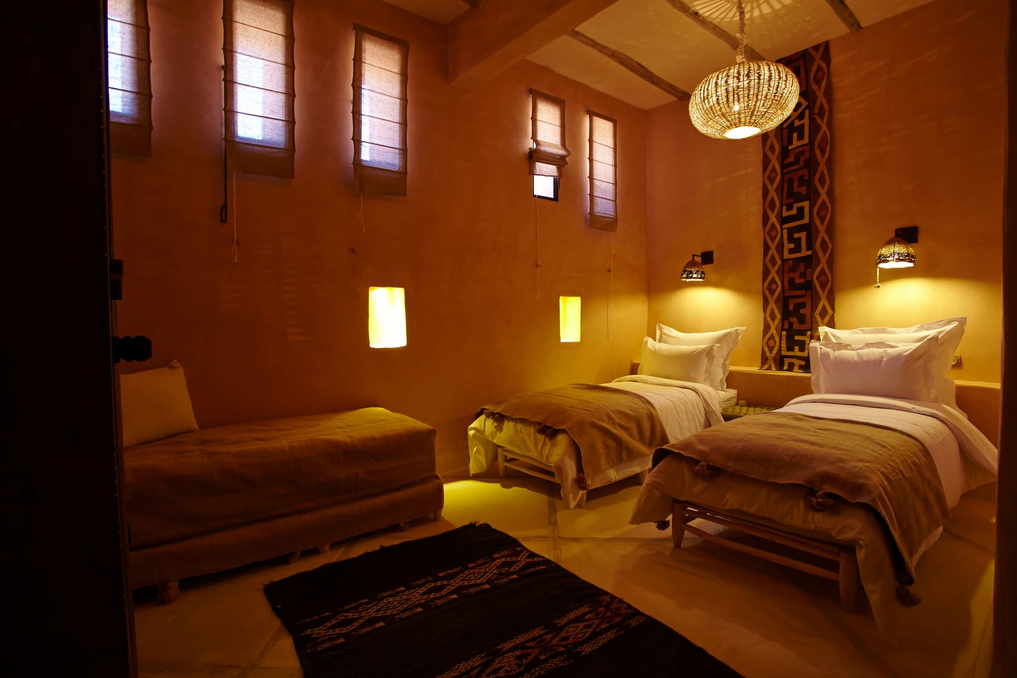 Riad Caravane in Ouarzazate | Skoura | Dades-Tal: Marokko Riad Caravane Wohnbeispiel