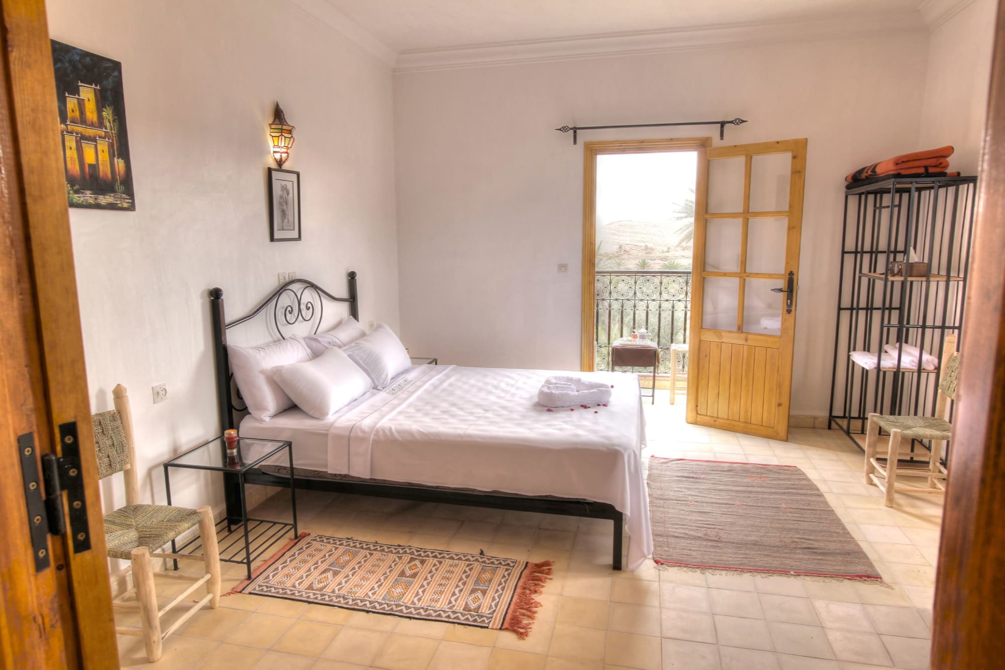 Riad Dar Bab Todra in Ouarzazate | Skoura | Dades-Tal:  Marokko Riad Dar Bab Todra Standard Zimmer