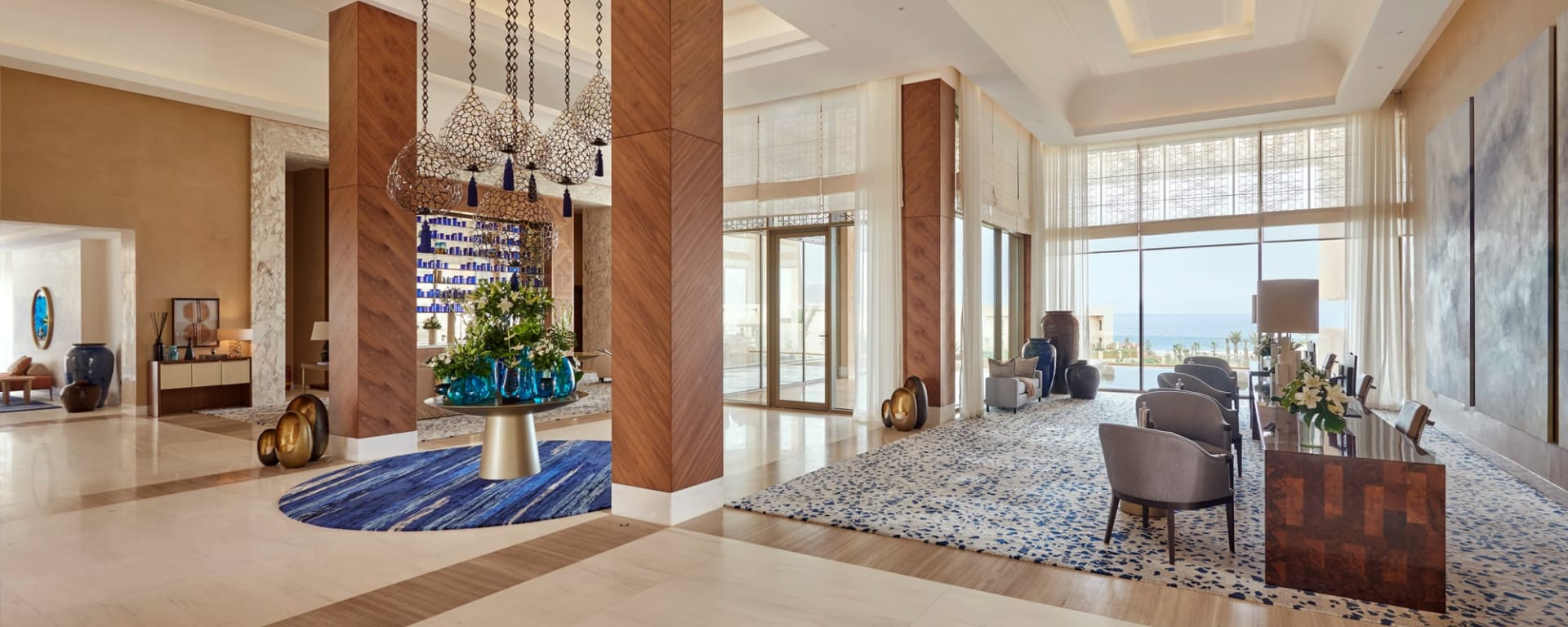 Fairmont Taghazout Bay in Agadir | Taghazout: Marokko Fairmont Taghazout Bay Lobby