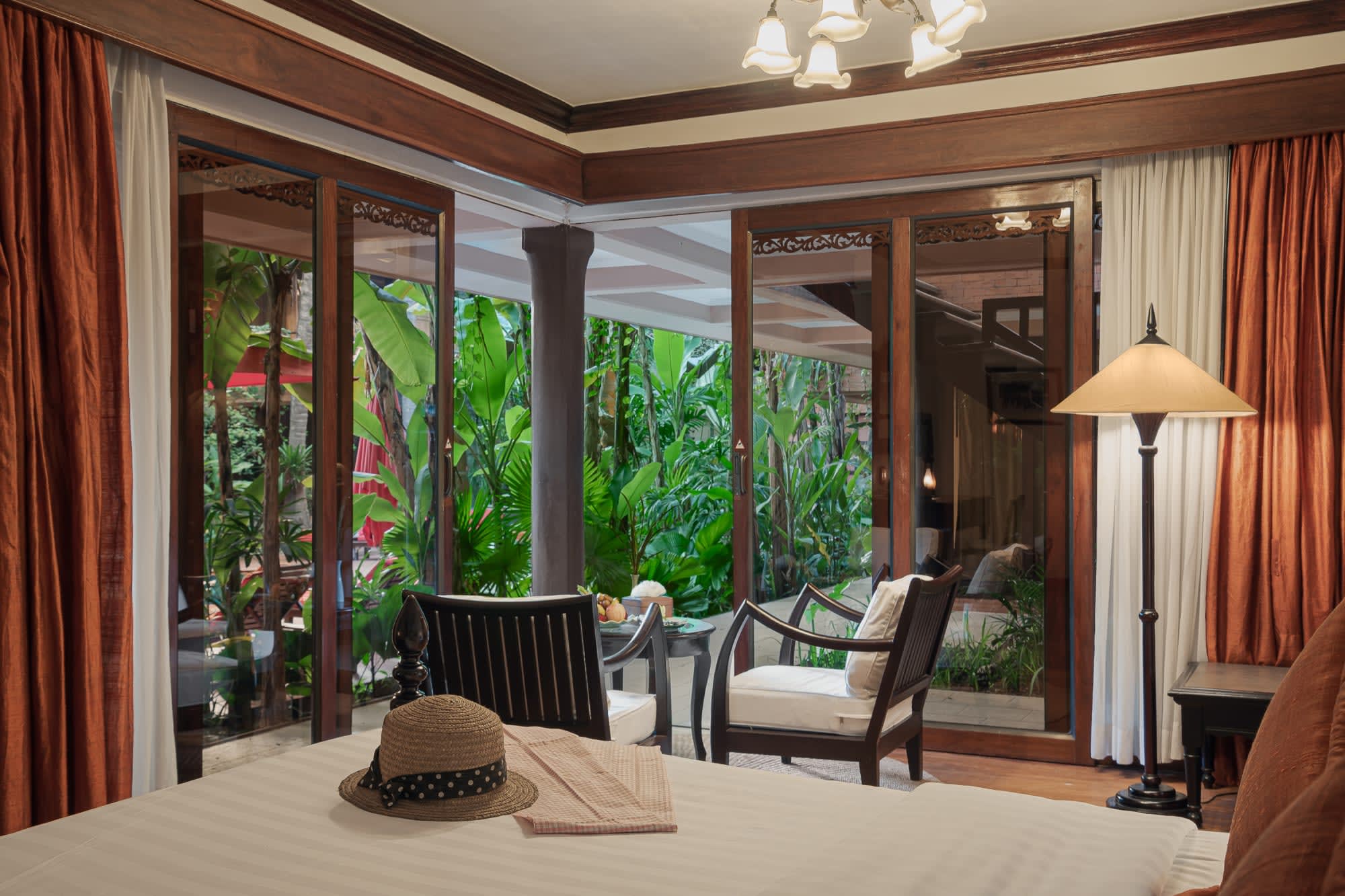 Angkor Village Hotel in Siem Reap: Kambodscha Angkor Village Hotel - Gartenblick Zimmer