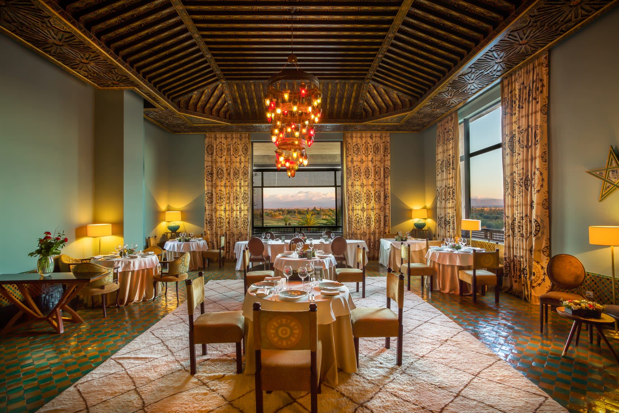 Fairmont Royal Palm Marrakesch: Fairmont Royal Palm Marrakesch Al Aïn Restaurant