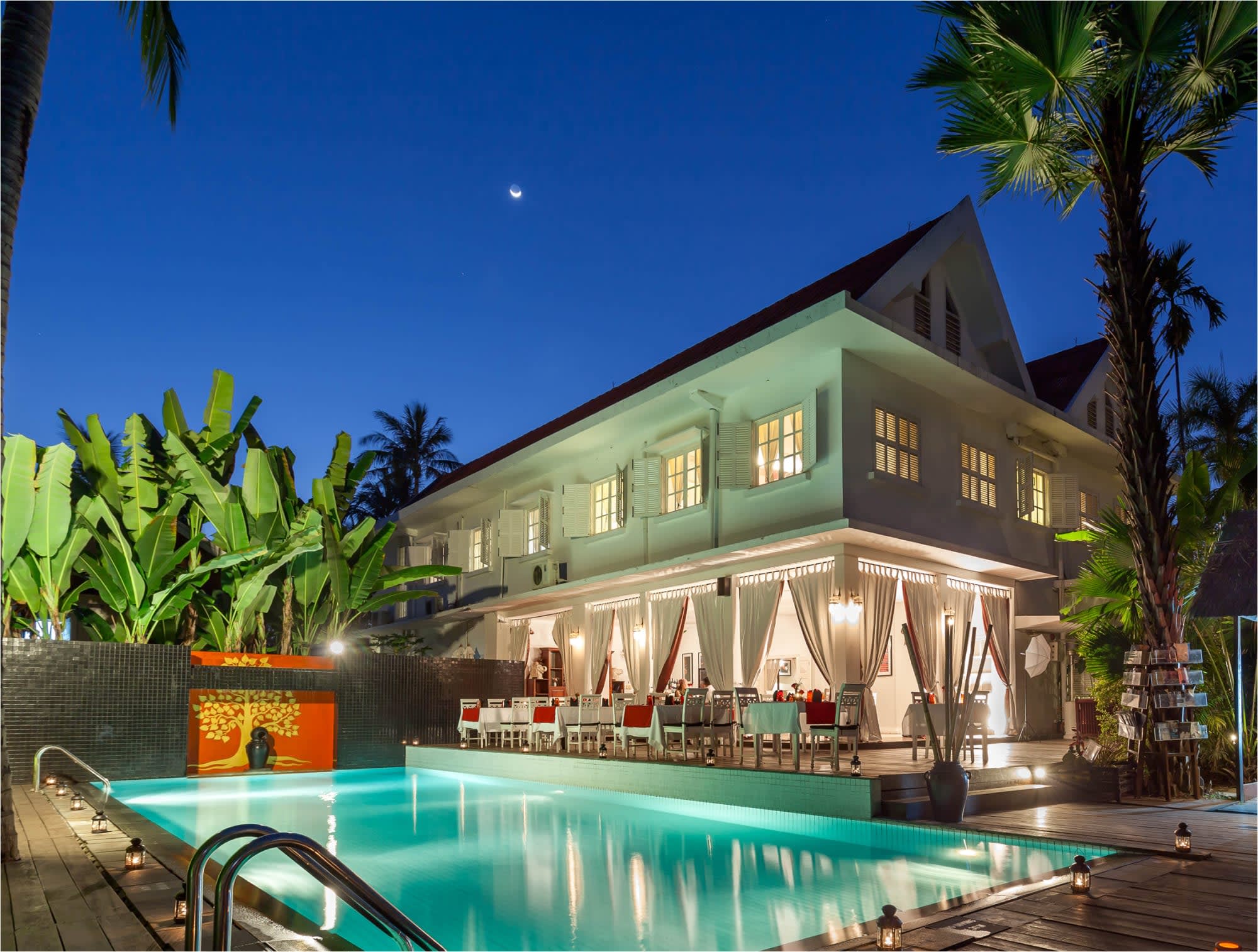 Homm Souvannaphoum in Luang Prabang:  Laos Angsana Maison Souvannaphoum Pool