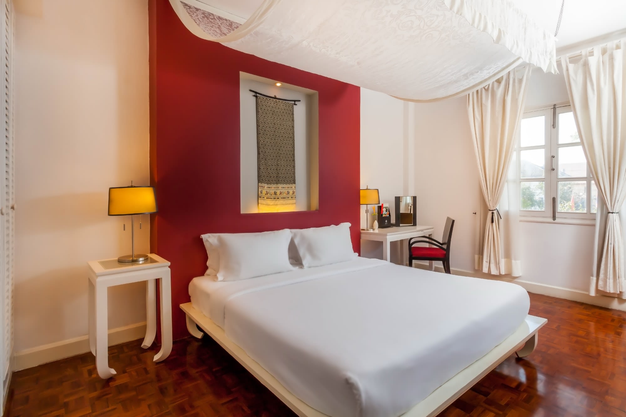 Homm Souvannaphoum in Luang Prabang:  Laos Angsana Maison Souvannaphoum Champa Zimmer